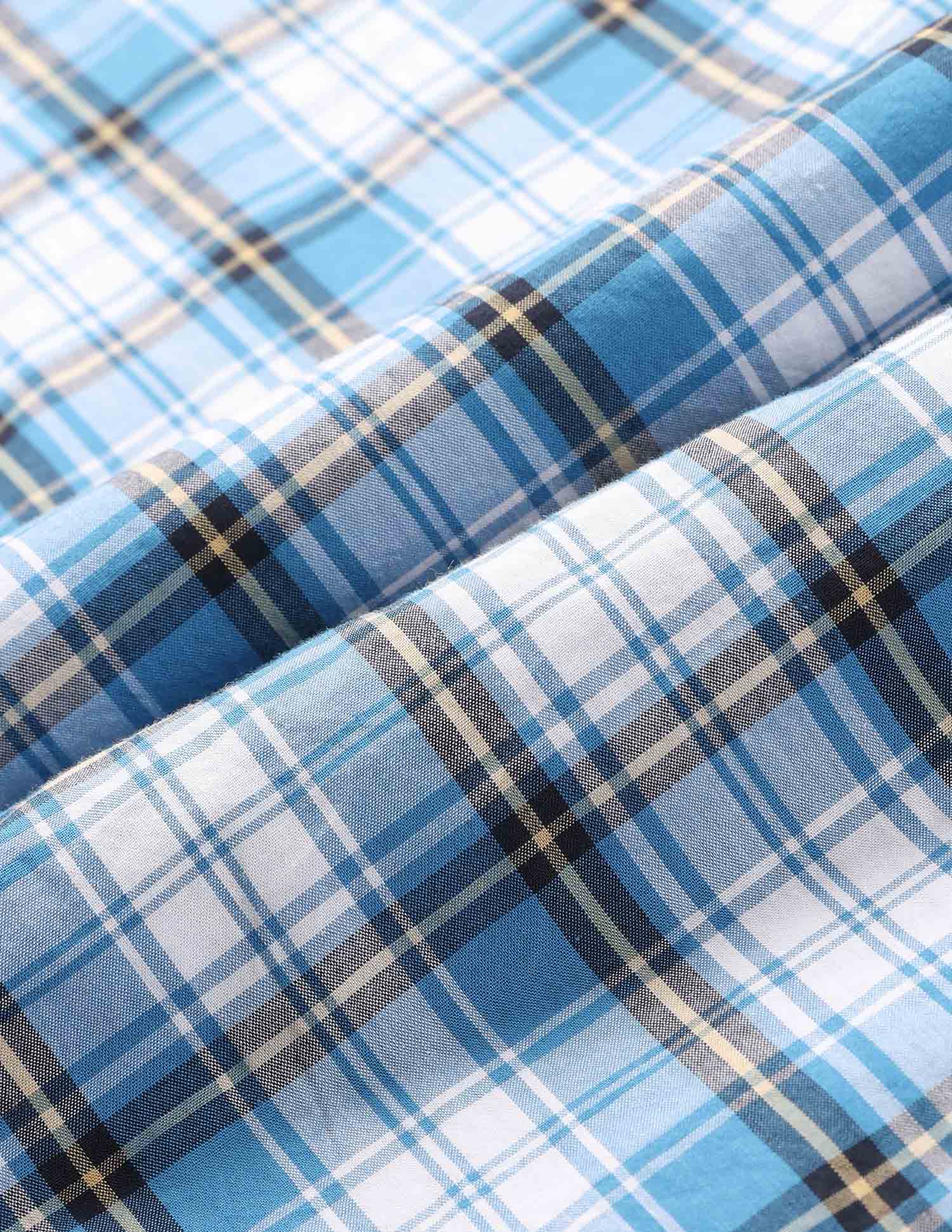 Plaid Checked Tailored Fit Shirt - Image 2