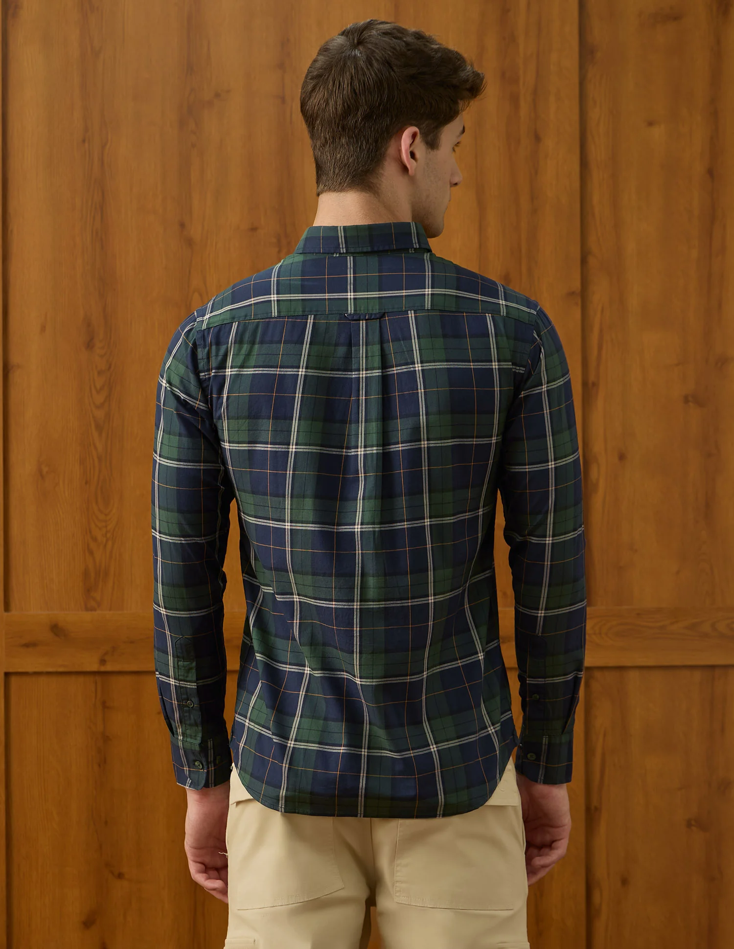 Plaid Checked Varsity Theatre Shirt - Image 5
