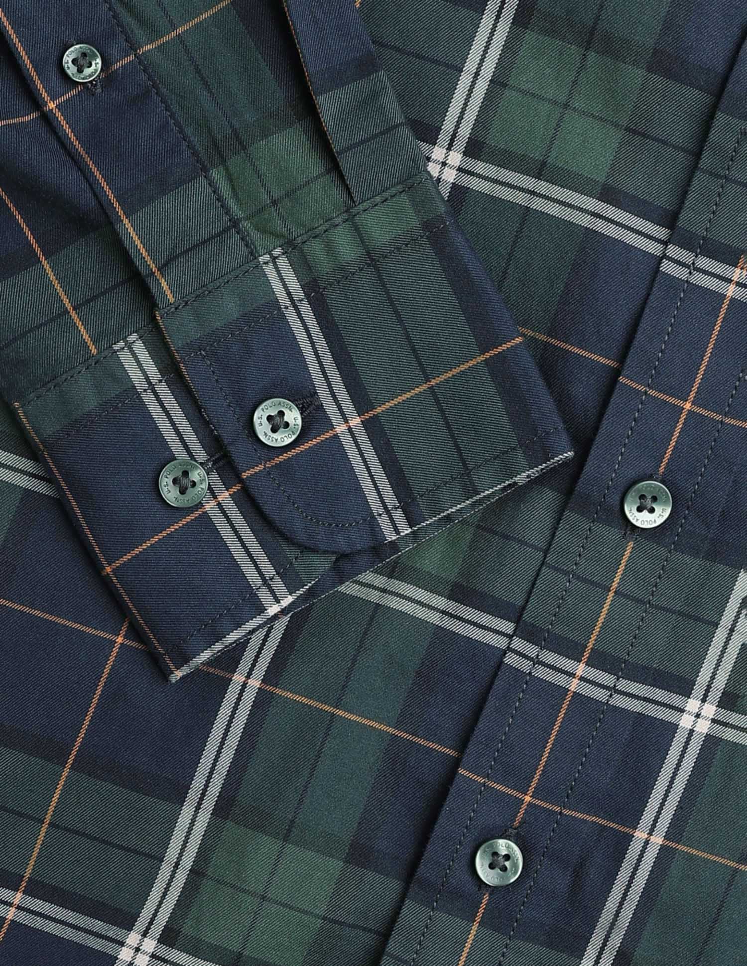 Plaid Checked Varsity Theatre Shirt - Image 8