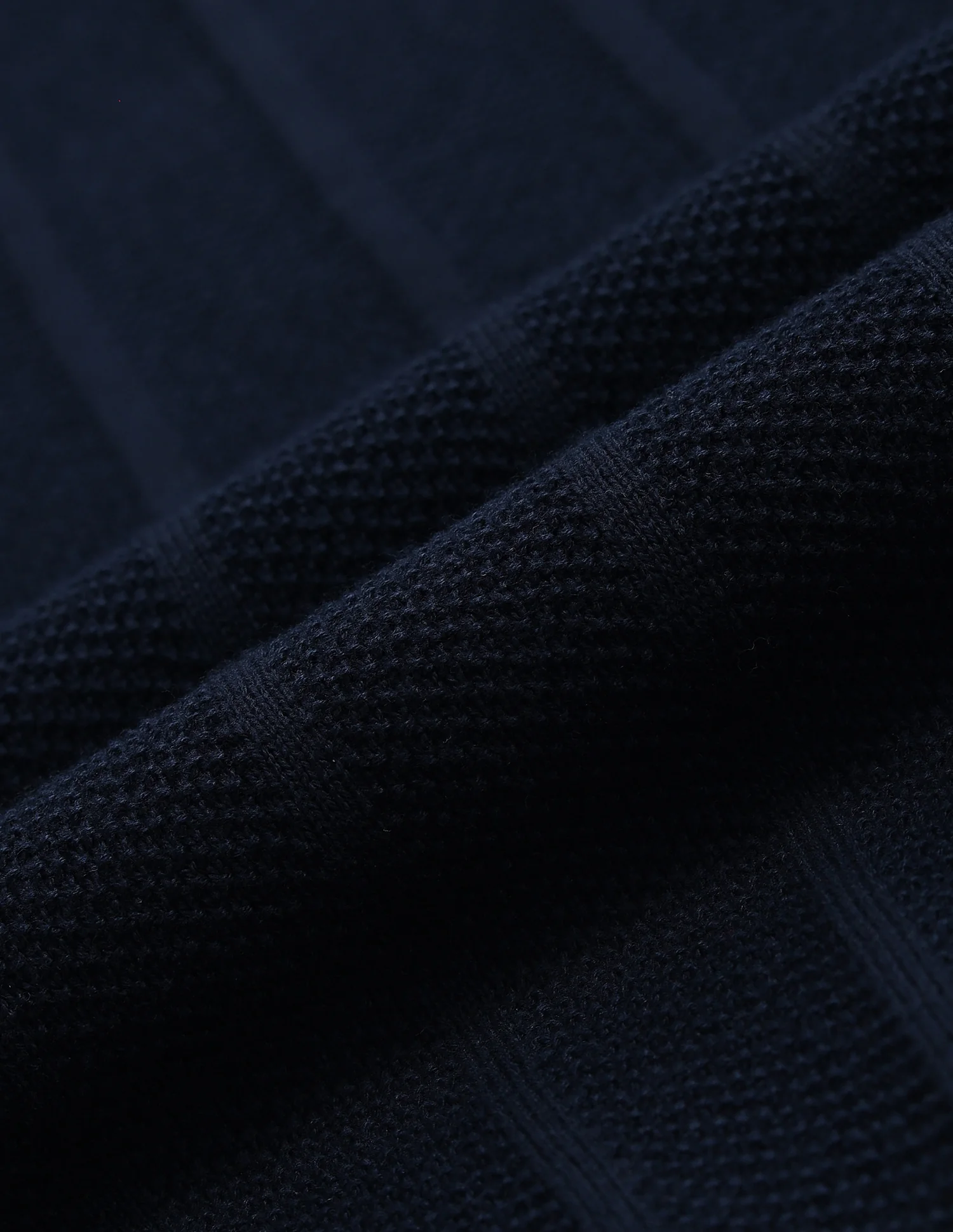 Polo Neck Textured Sweater - Image 2
