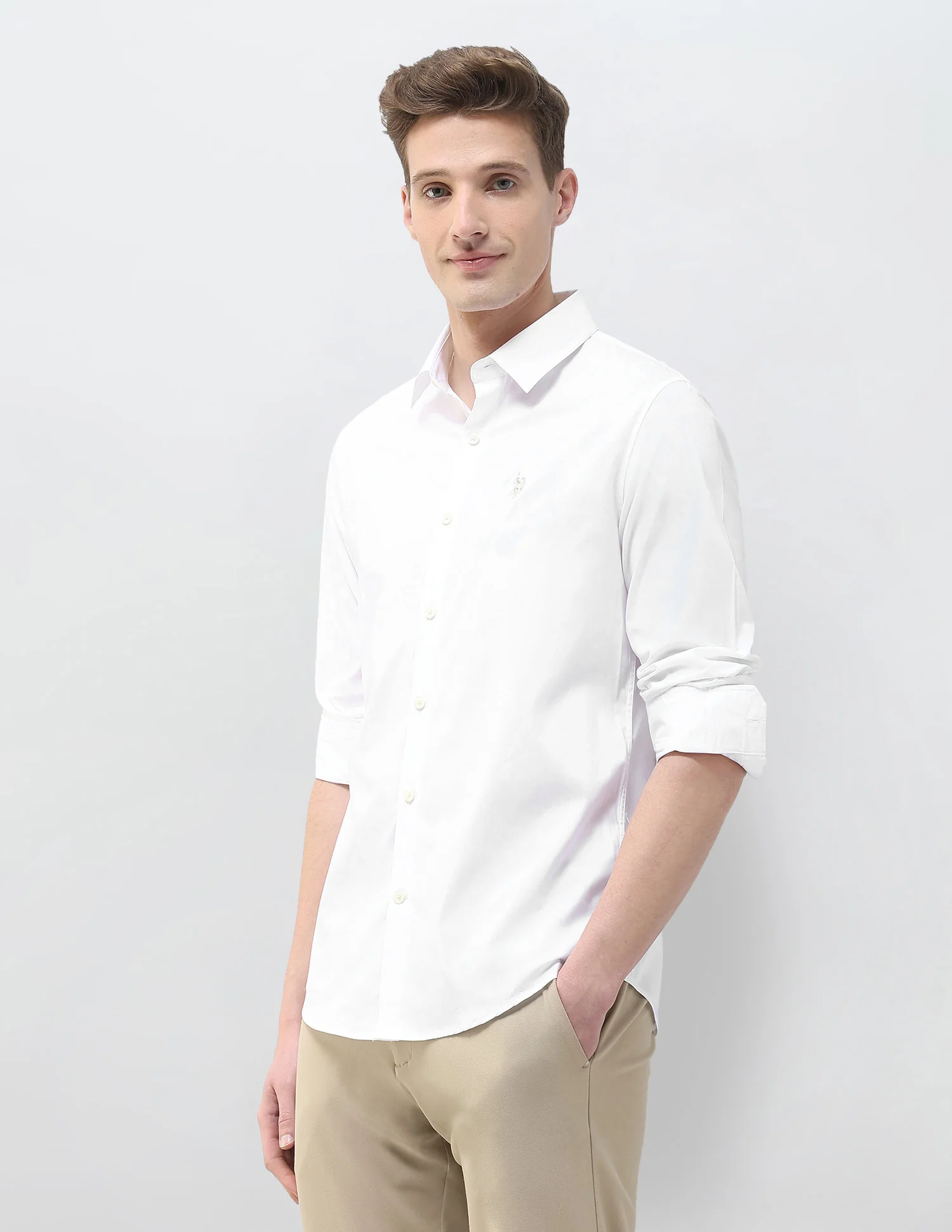 Poplin Black & Gold Shirt - Image 4