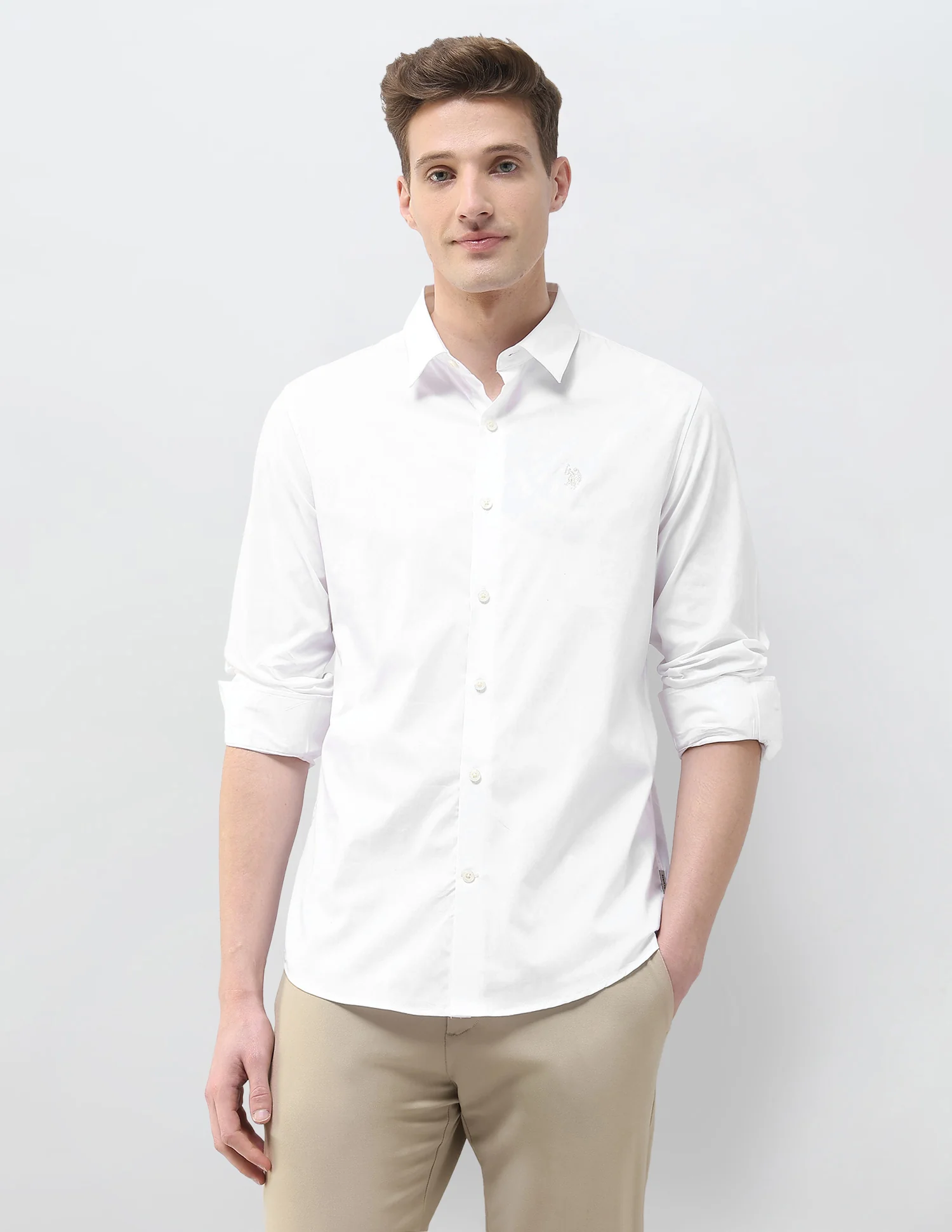 Poplin Black & Gold Shirt - Image 6