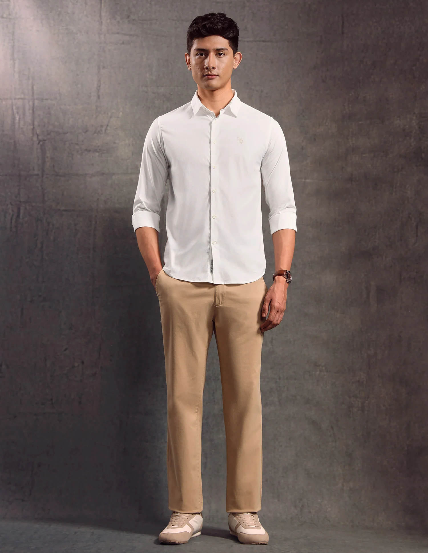 Poplin Slim Fit Shirt - Image 3