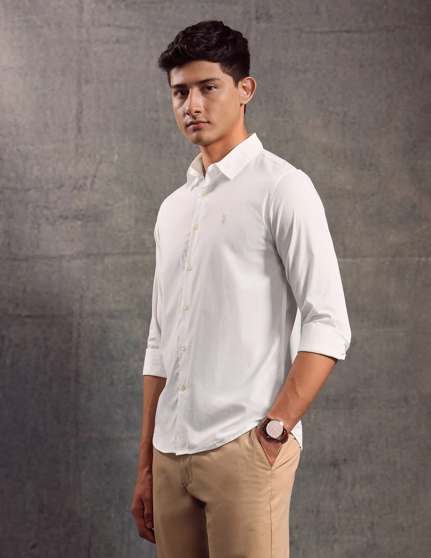 Poplin Slim Fit Shirt - Image 4