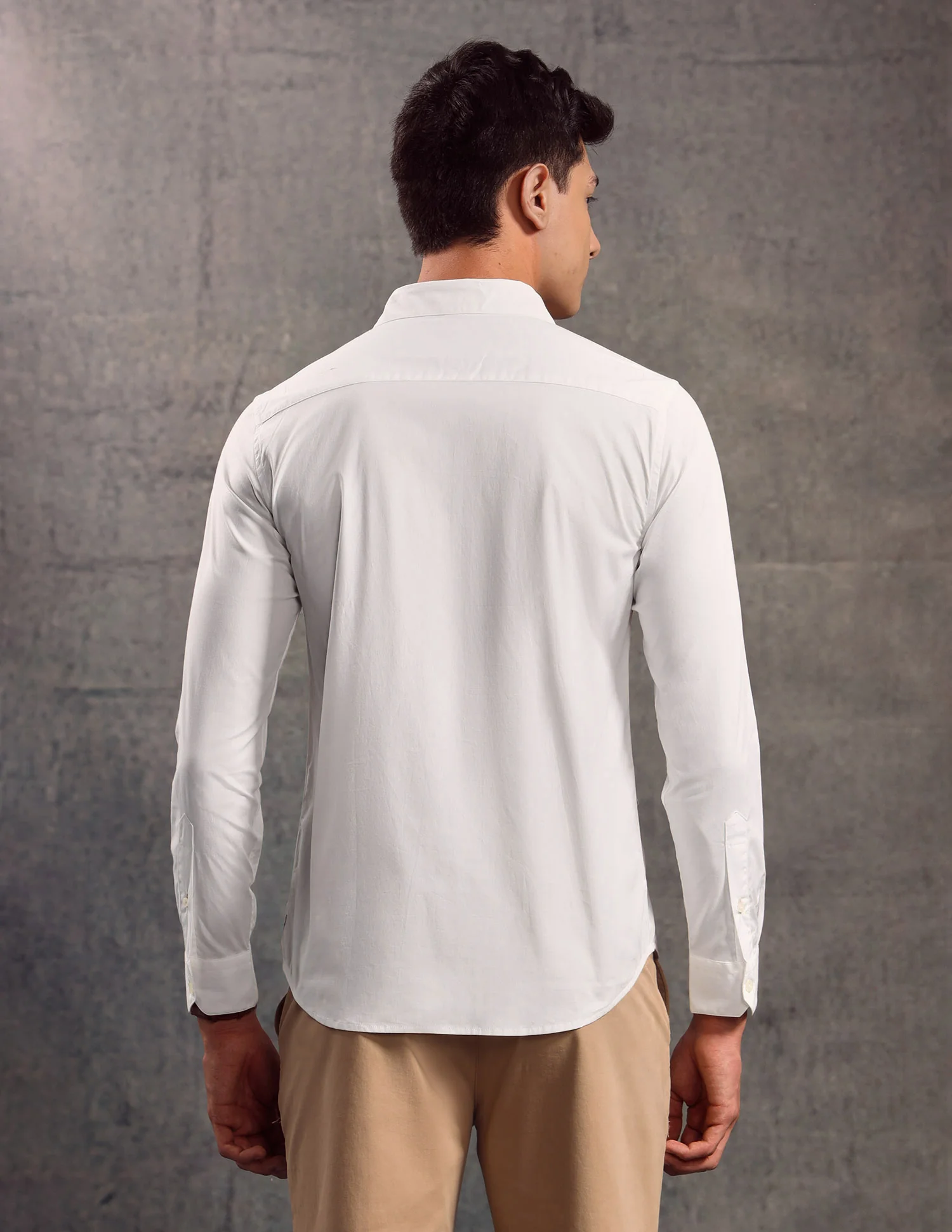 Poplin Slim Fit Shirt - Image 5