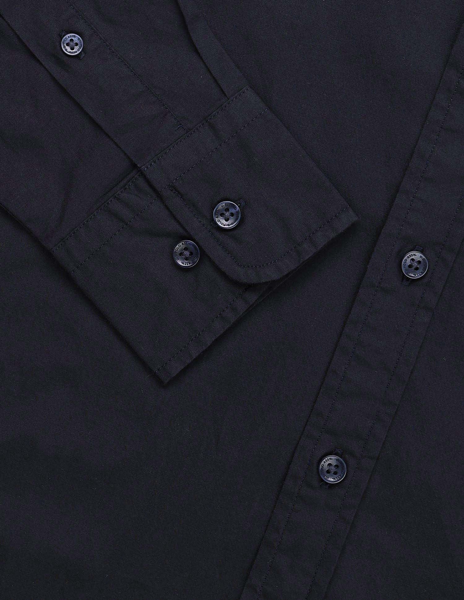 Poplin Solid Stretch Shirt - Image 8