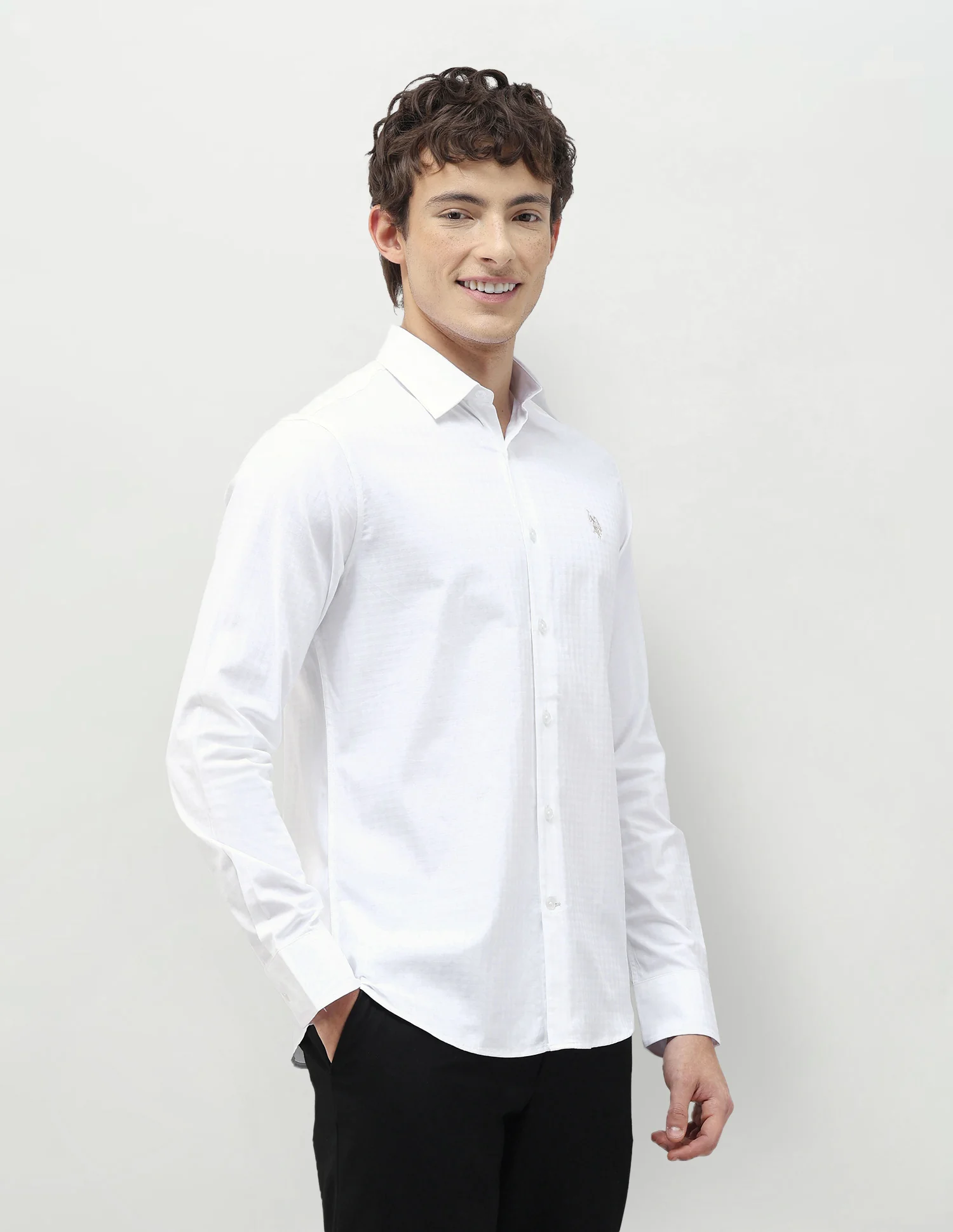 Premium Whites Tailored Fit Shirt - Image 4