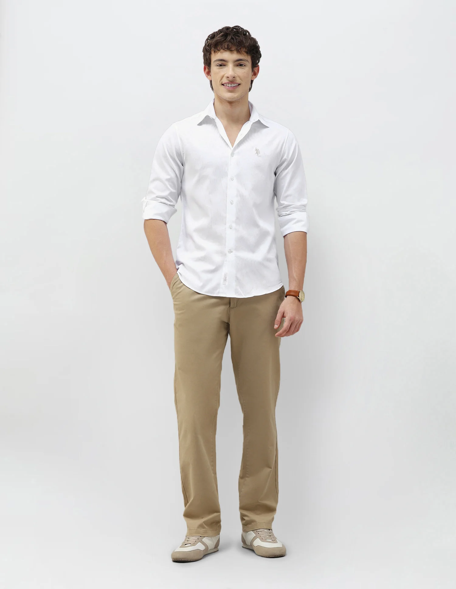 Premium Whites Tailored Fit Shirt - Image 3
