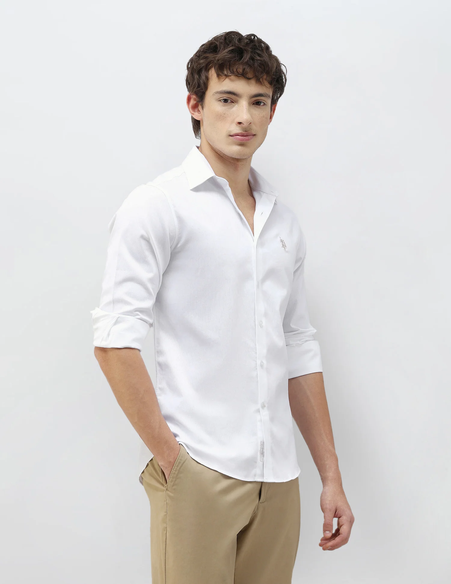 Premium Whites Tailored Fit Shirt - Image 4