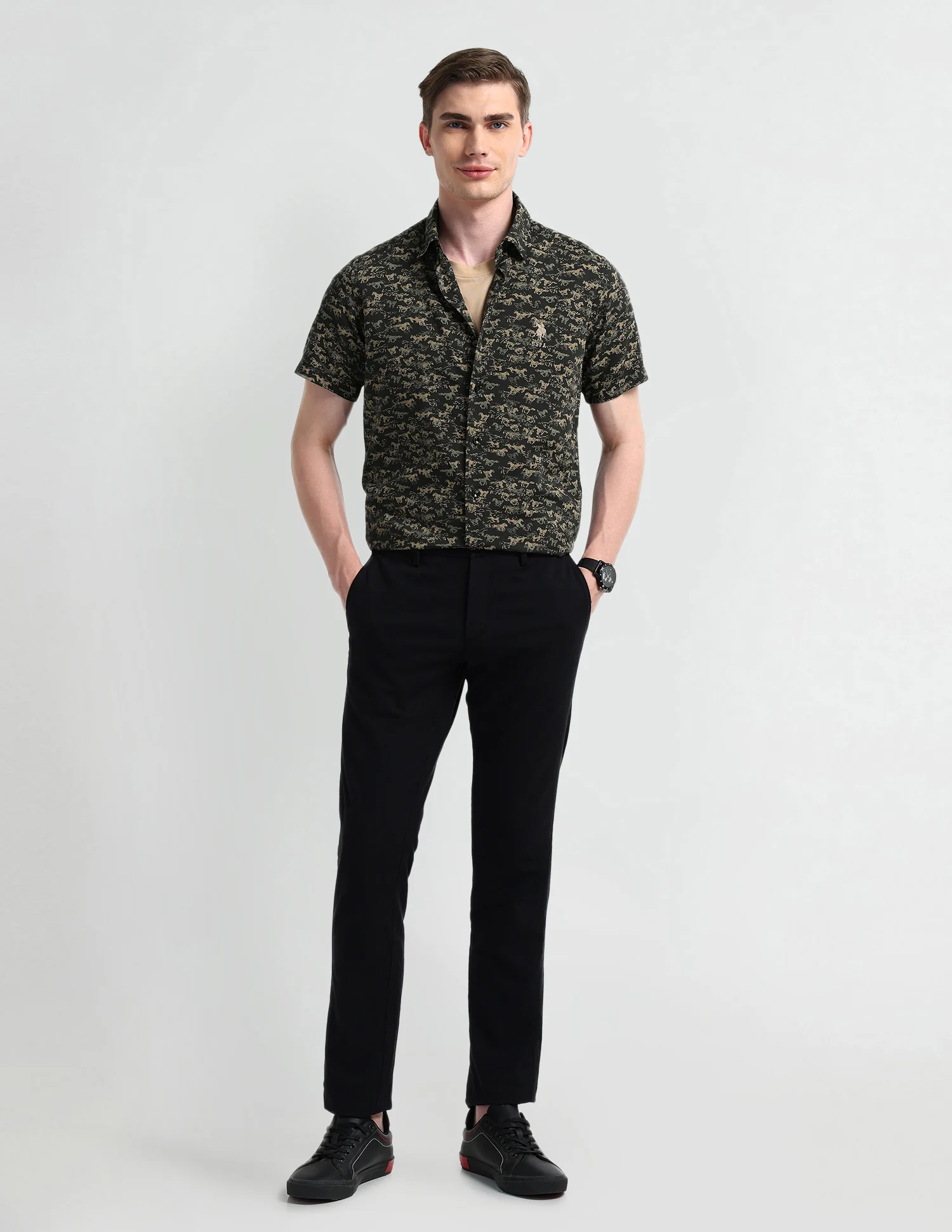 All-over Slim Fit Shirt - Image 3