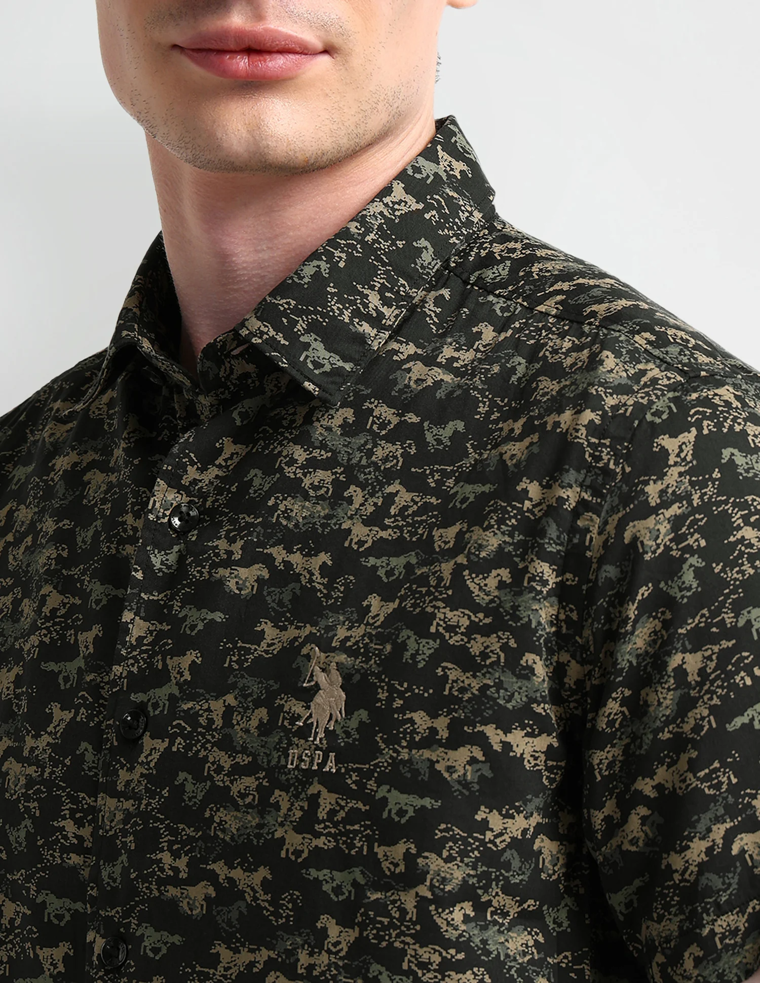 All-over Slim Fit Shirt - Image 7
