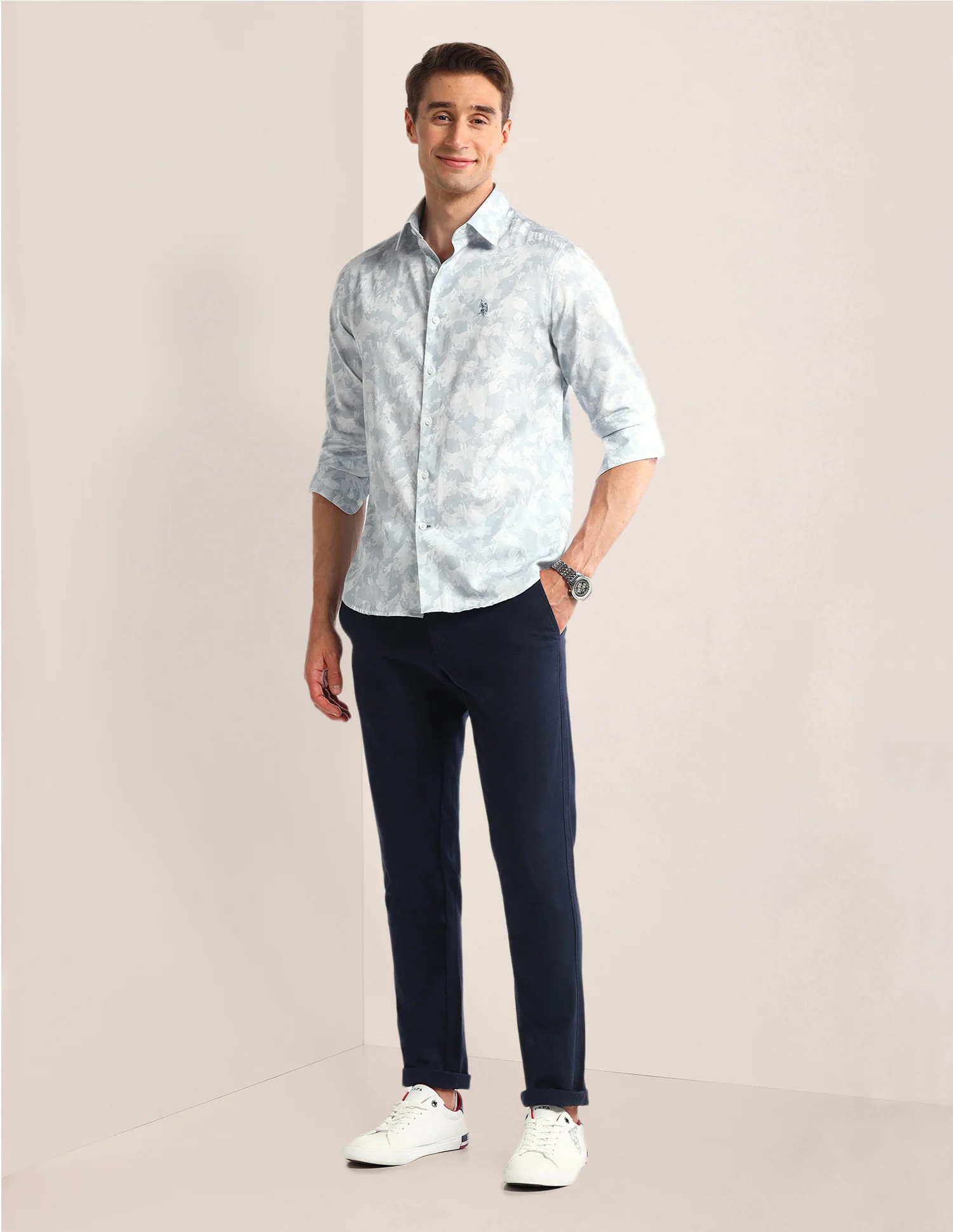 Abstract Regular Fit Shirt - Image 3