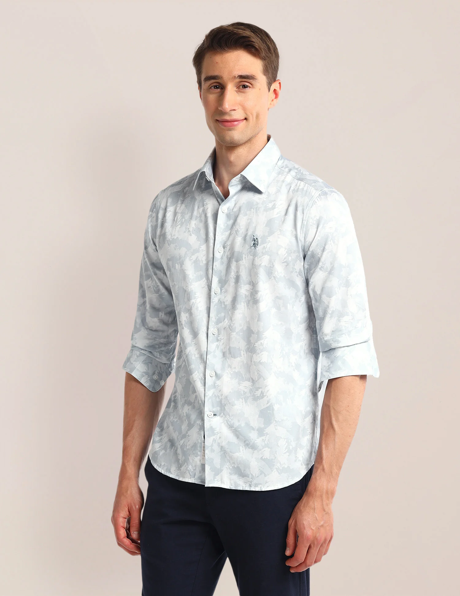 Abstract Regular Fit Shirt - Image 4