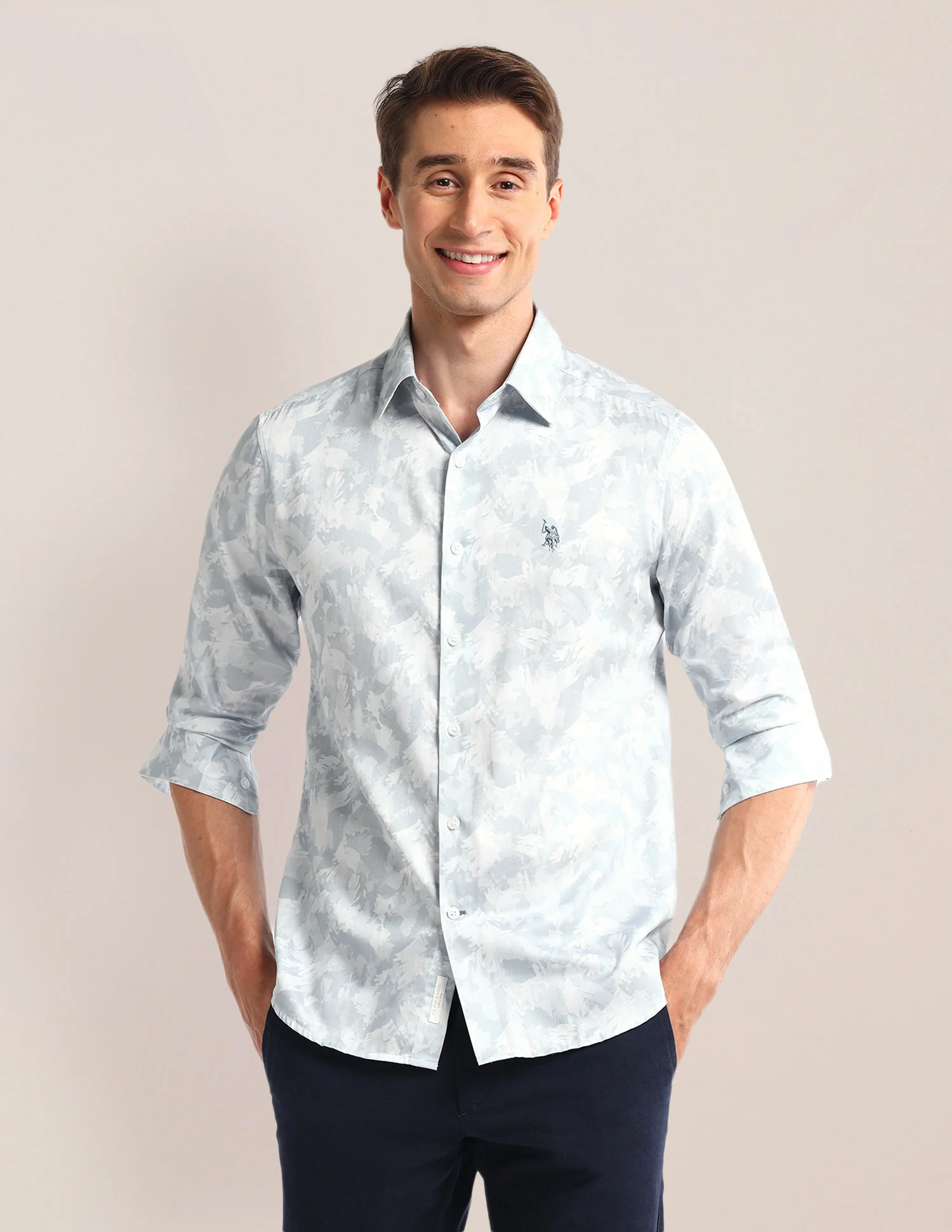 Abstract Regular Fit Shirt - Image 6