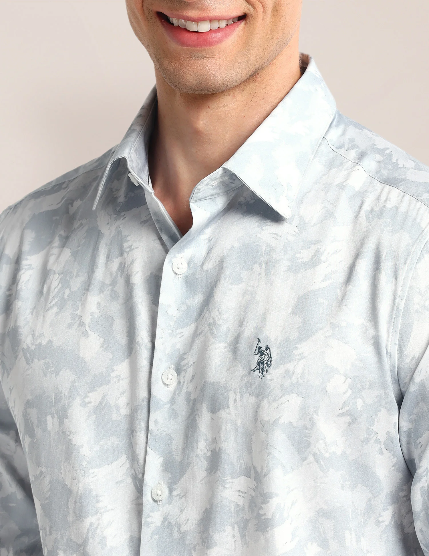 Abstract Regular Fit Shirt - Image 7