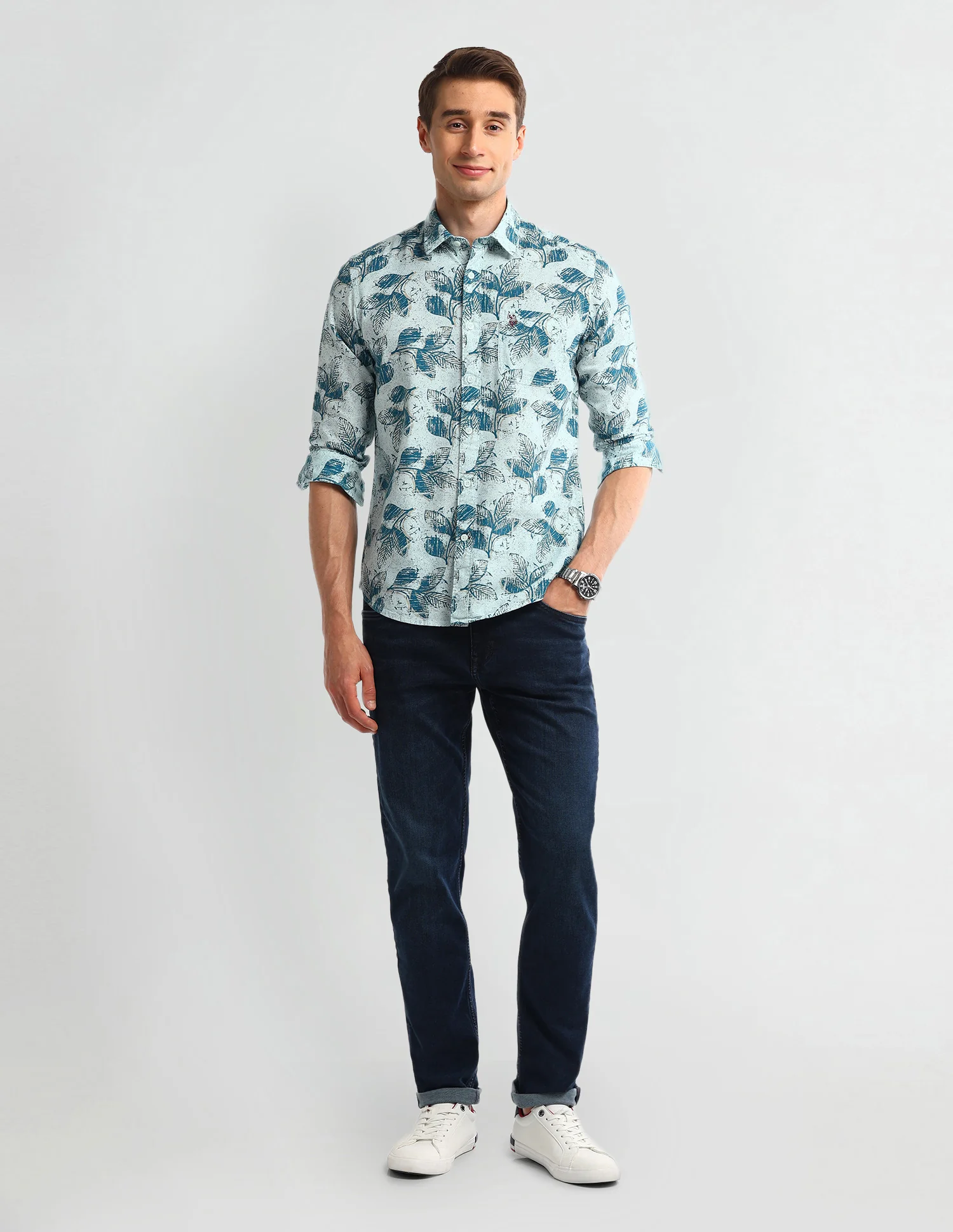 All-over Slim Fit Shirt - Image 3