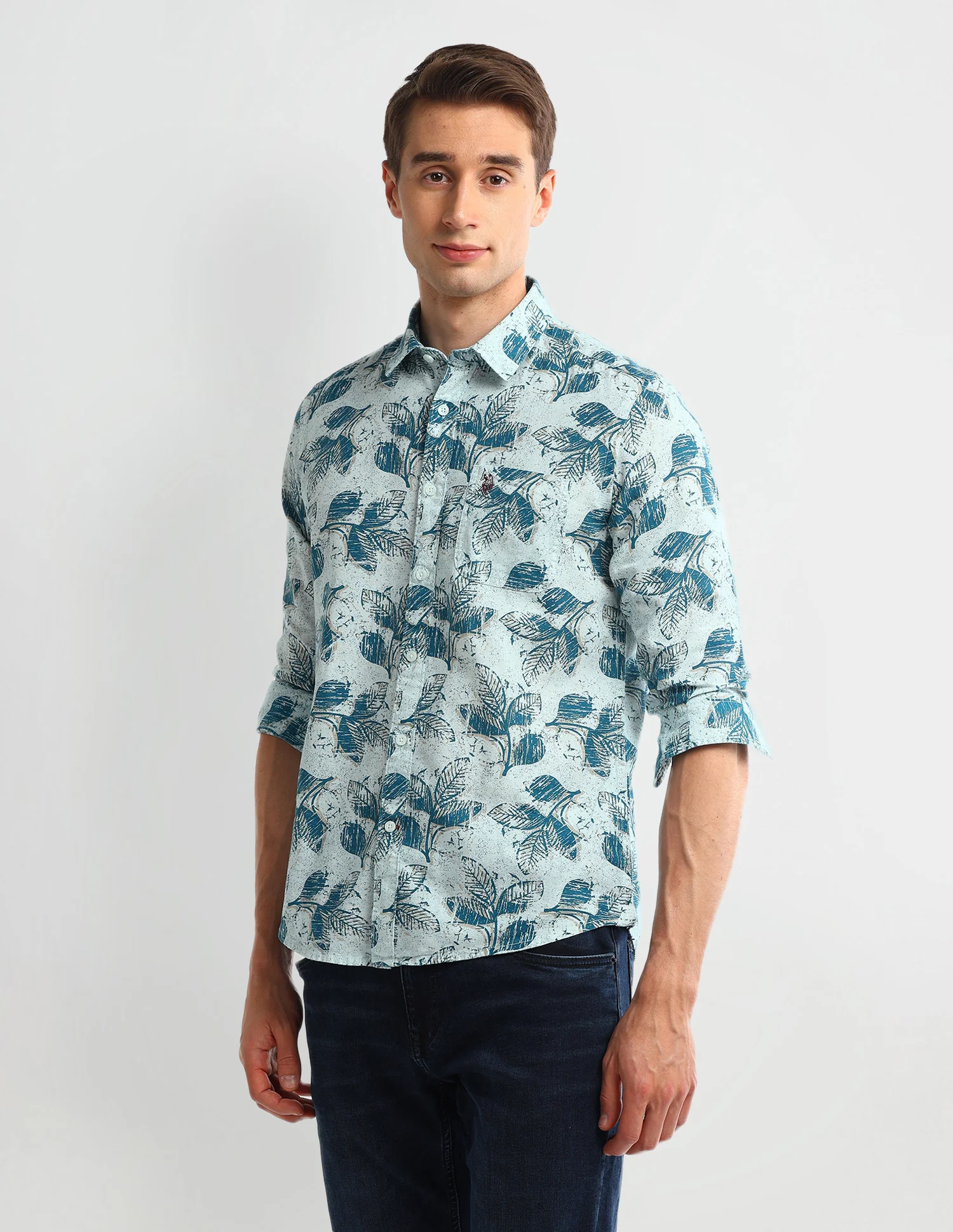 All-over Slim Fit Shirt - Image 4