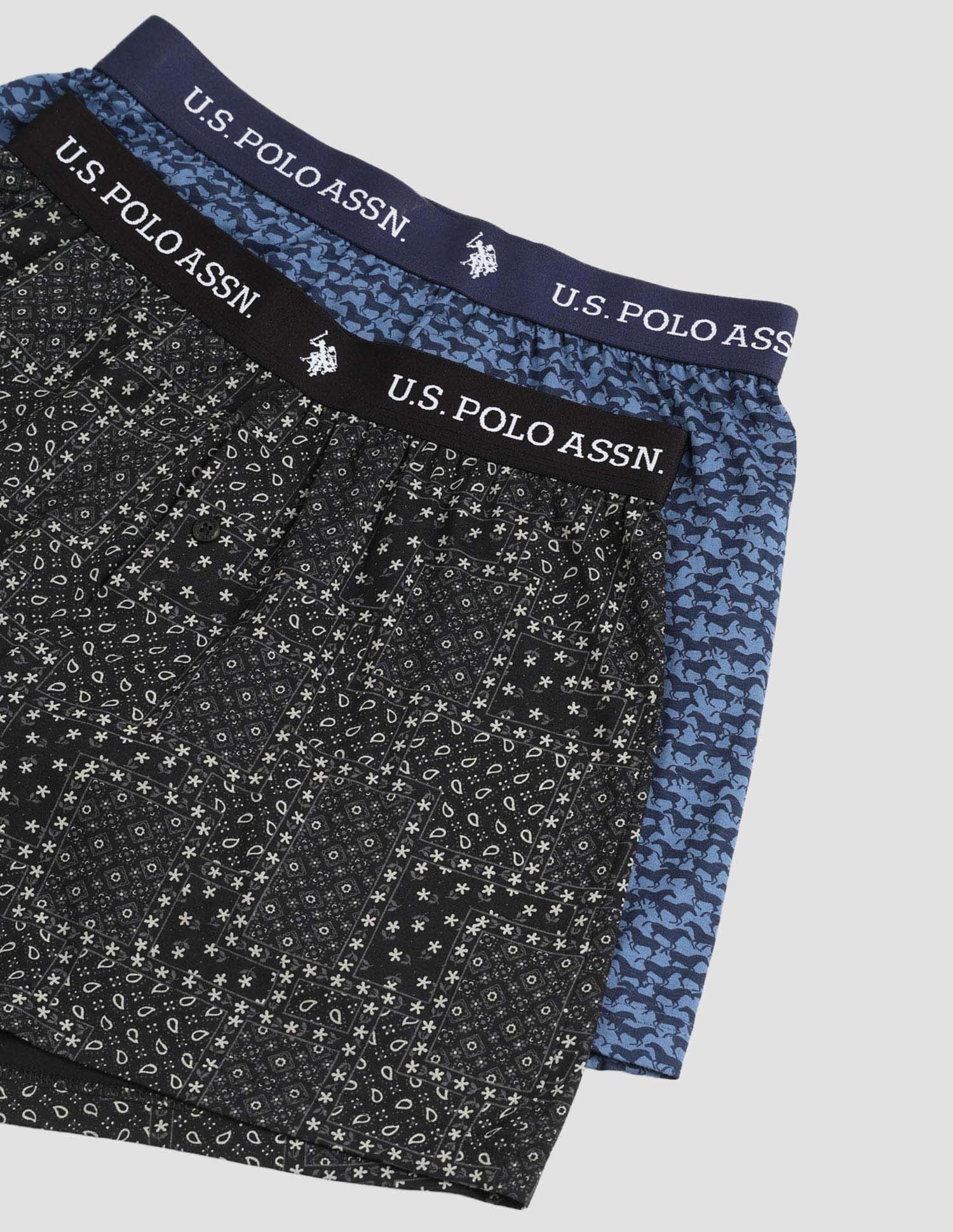 Printed Cotton OEX09 Boxers - Pack Of 2 - Image 2