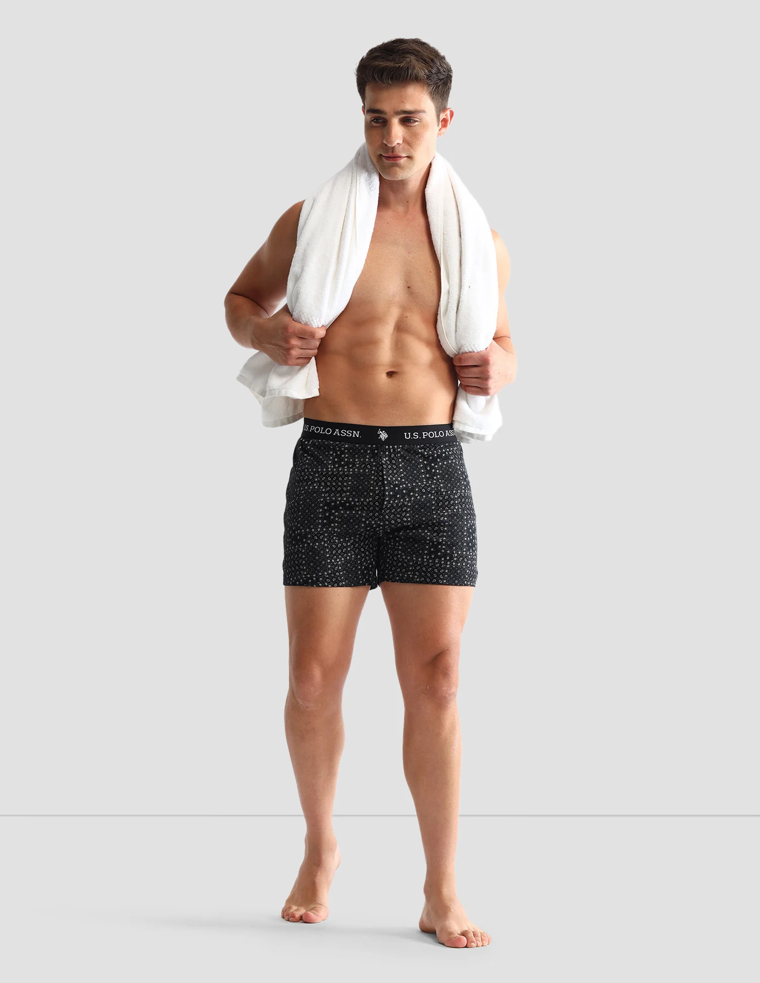 Printed Cotton OEX09 Boxers - Pack Of 2 - Image 3