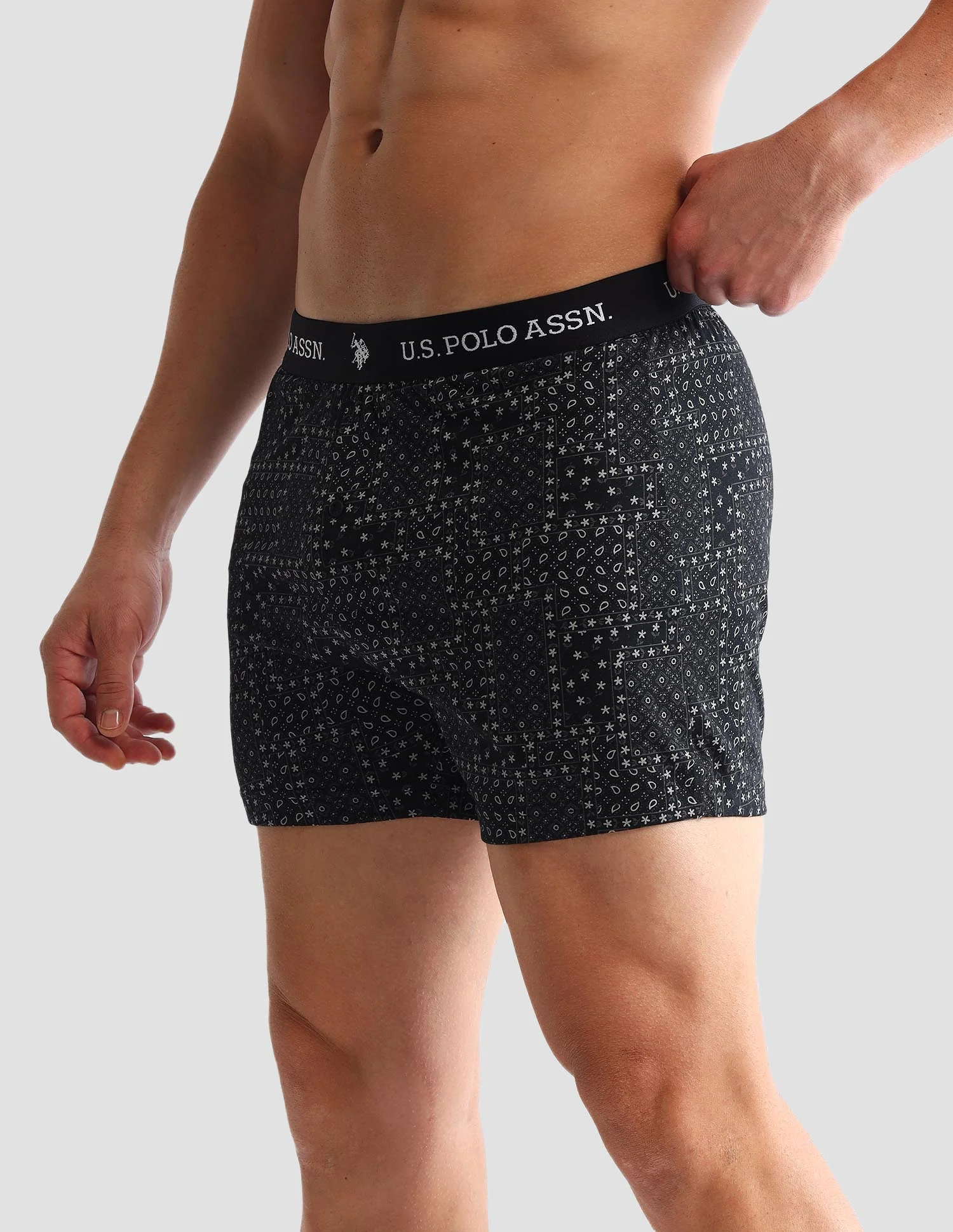 Printed Cotton OEX09 Boxers - Pack Of 2 - Image 5