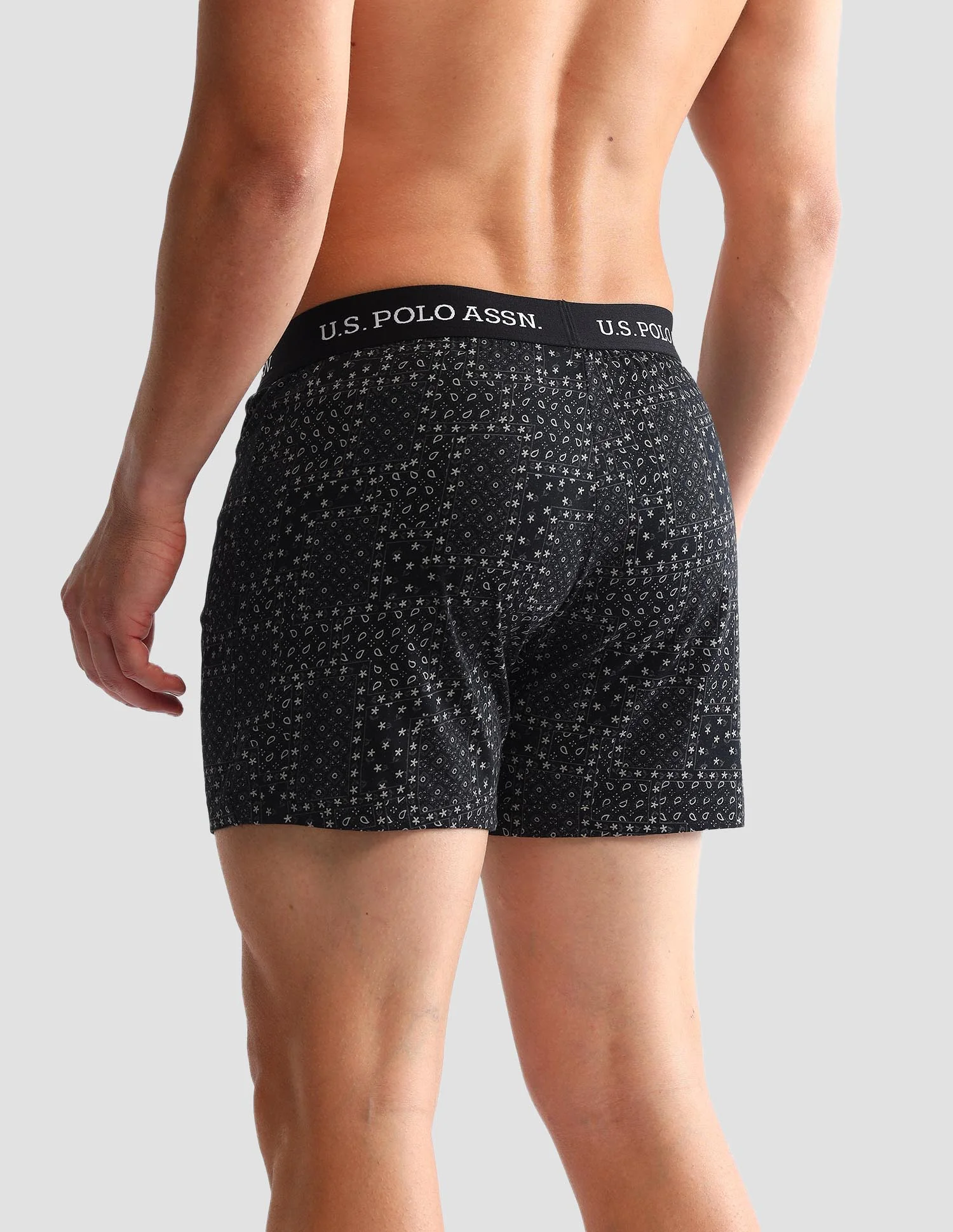 Printed Cotton OEX09 Boxers - Pack Of 2 - Image 6