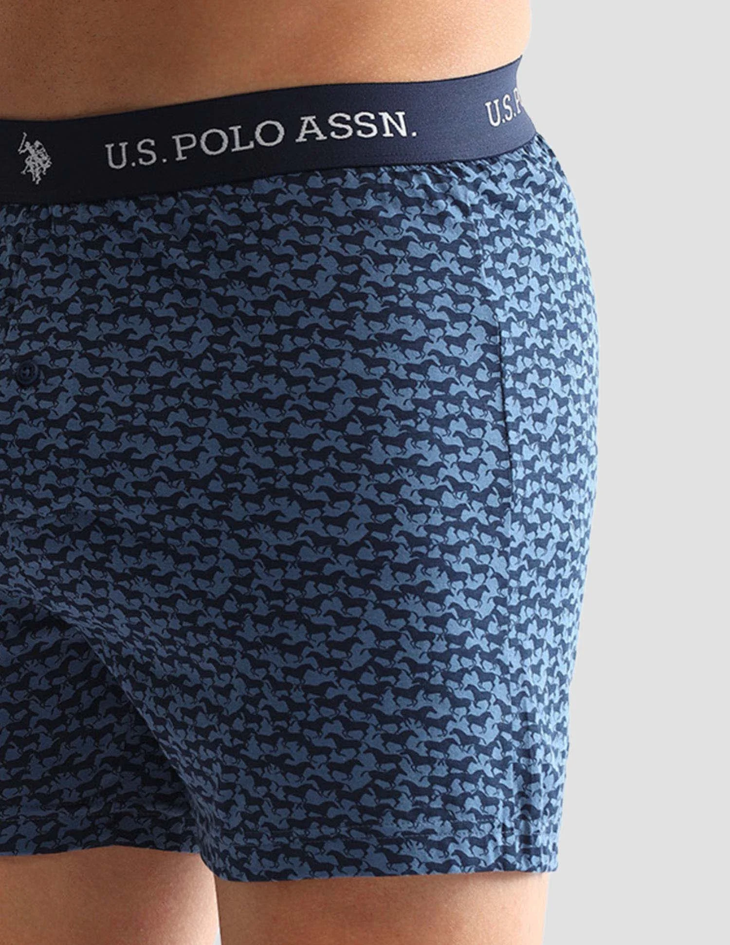 Printed Cotton OEX09 Boxers - Pack Of 2 - Image 9