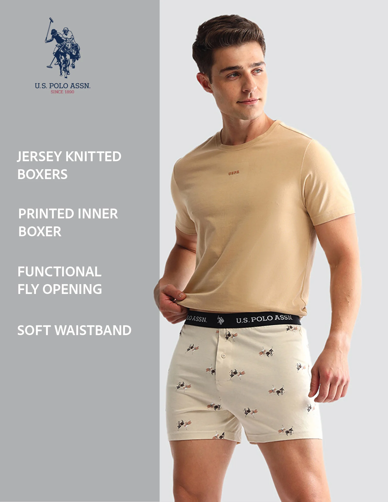 Printed Cotton OEX09 Boxers - Pack Of 2 - Image 10