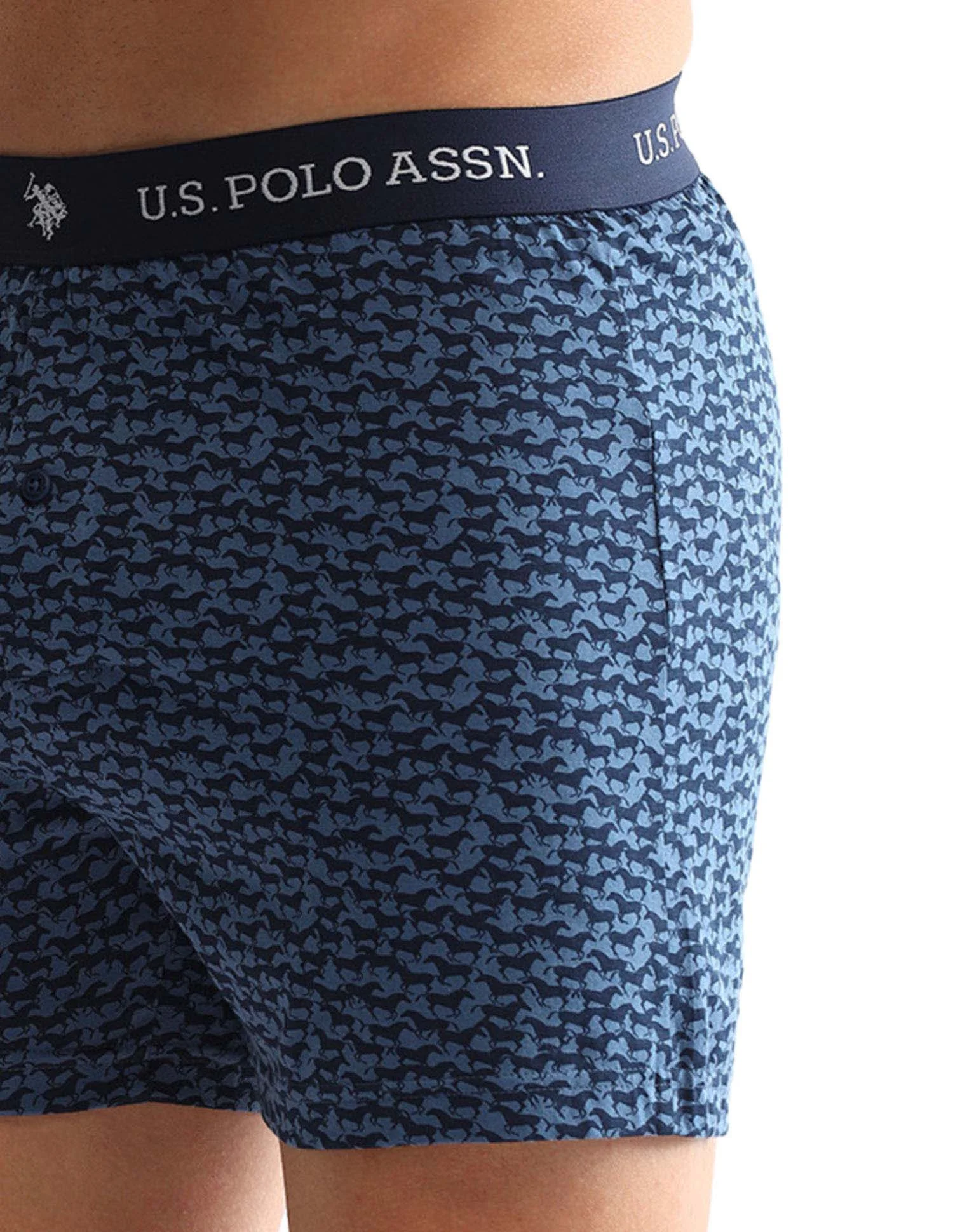 Printed Cotton OEX09 Boxers - Pack Of 2 - Image 9