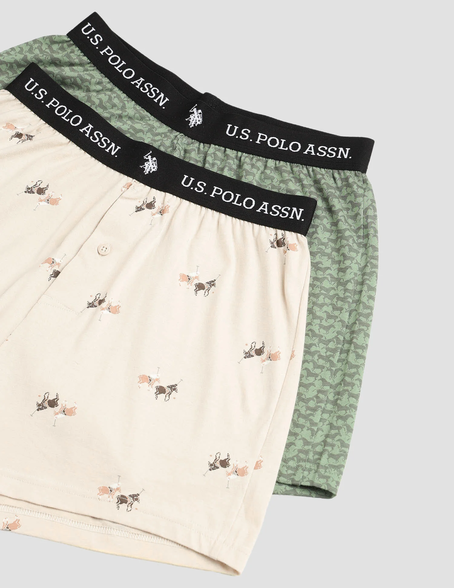 Printed Cotton OEX09 Boxers - Pack Of 2 - Image 2