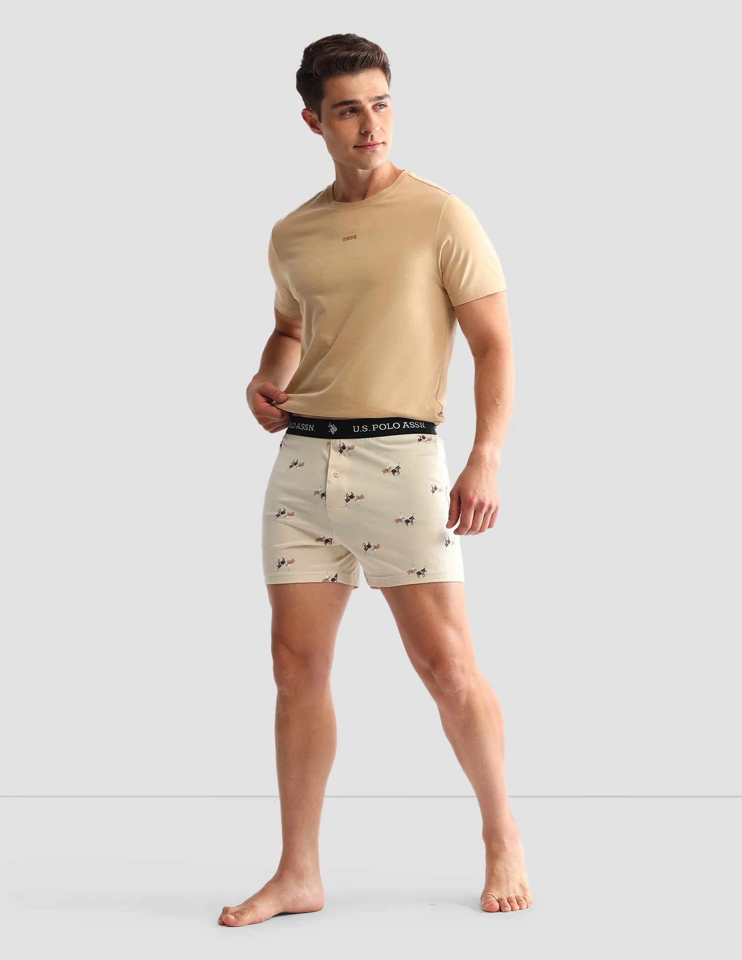 Printed Cotton OEX09 Boxers - Pack Of 2 - Image 3