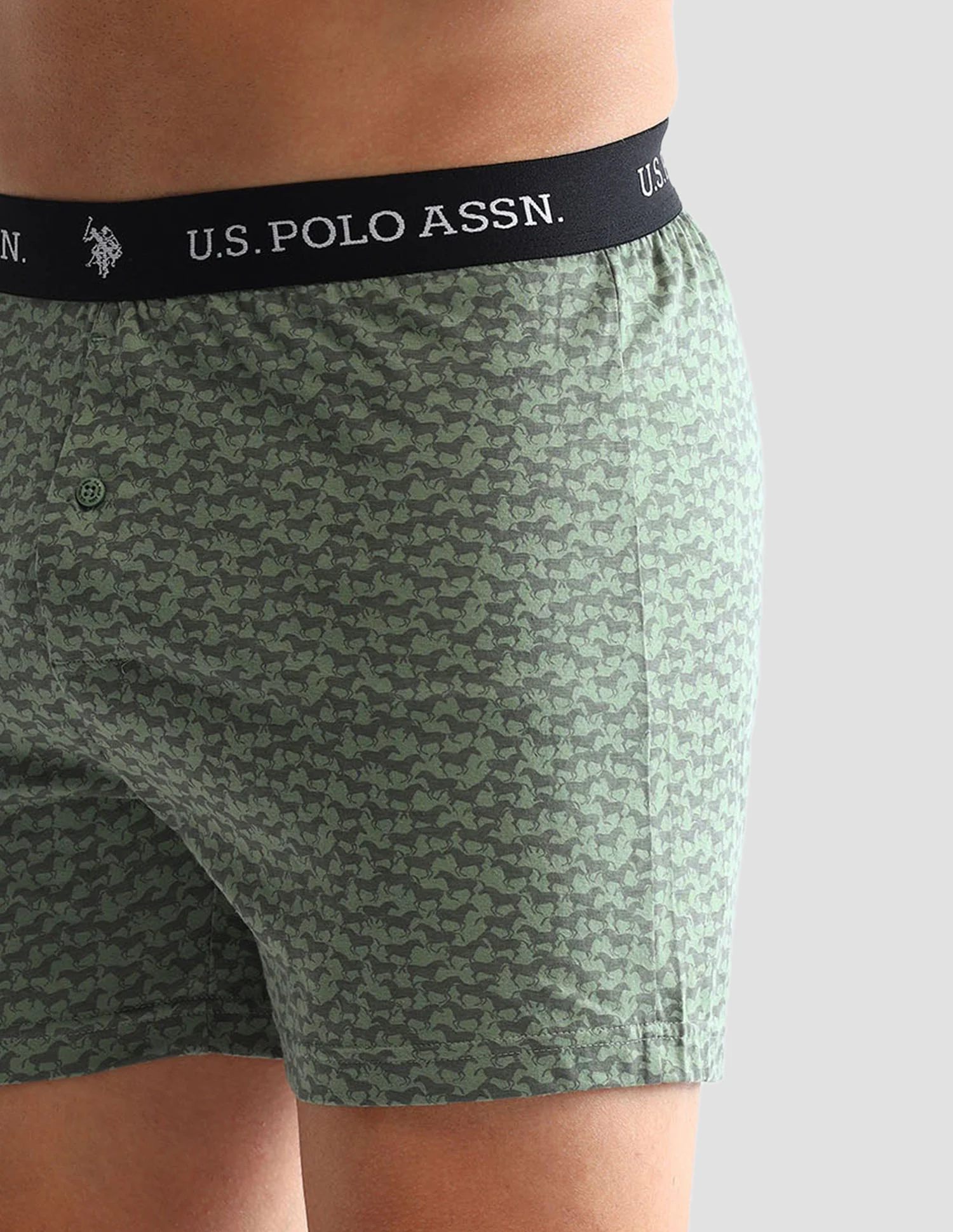 Printed Cotton OEX09 Boxers - Pack Of 2 - Image 9