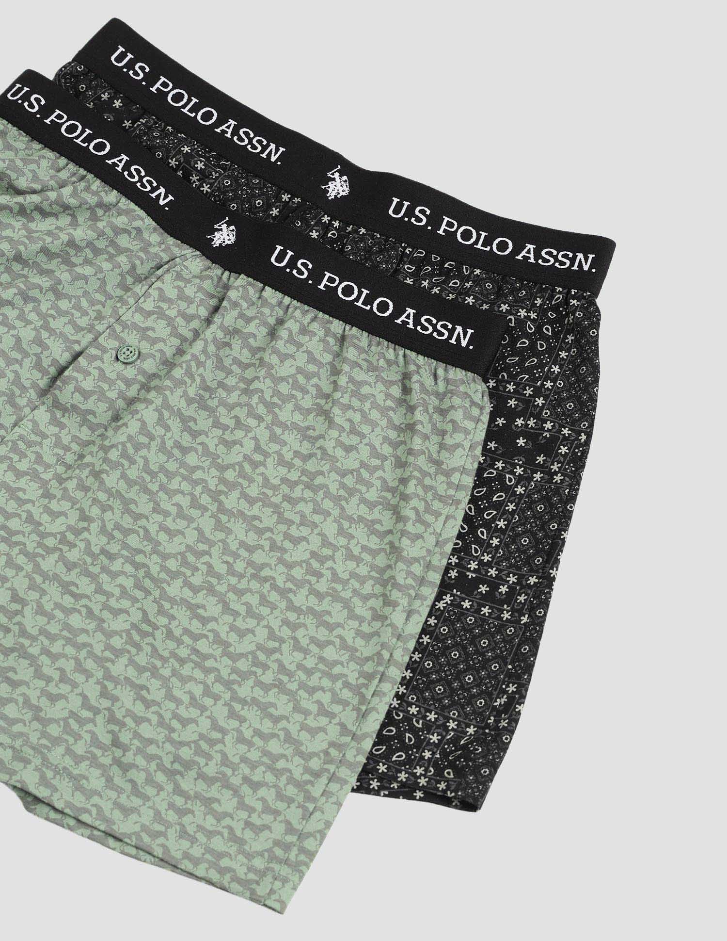 Printed Cotton OEX09 Boxers - Pack Of 2 - Image 2
