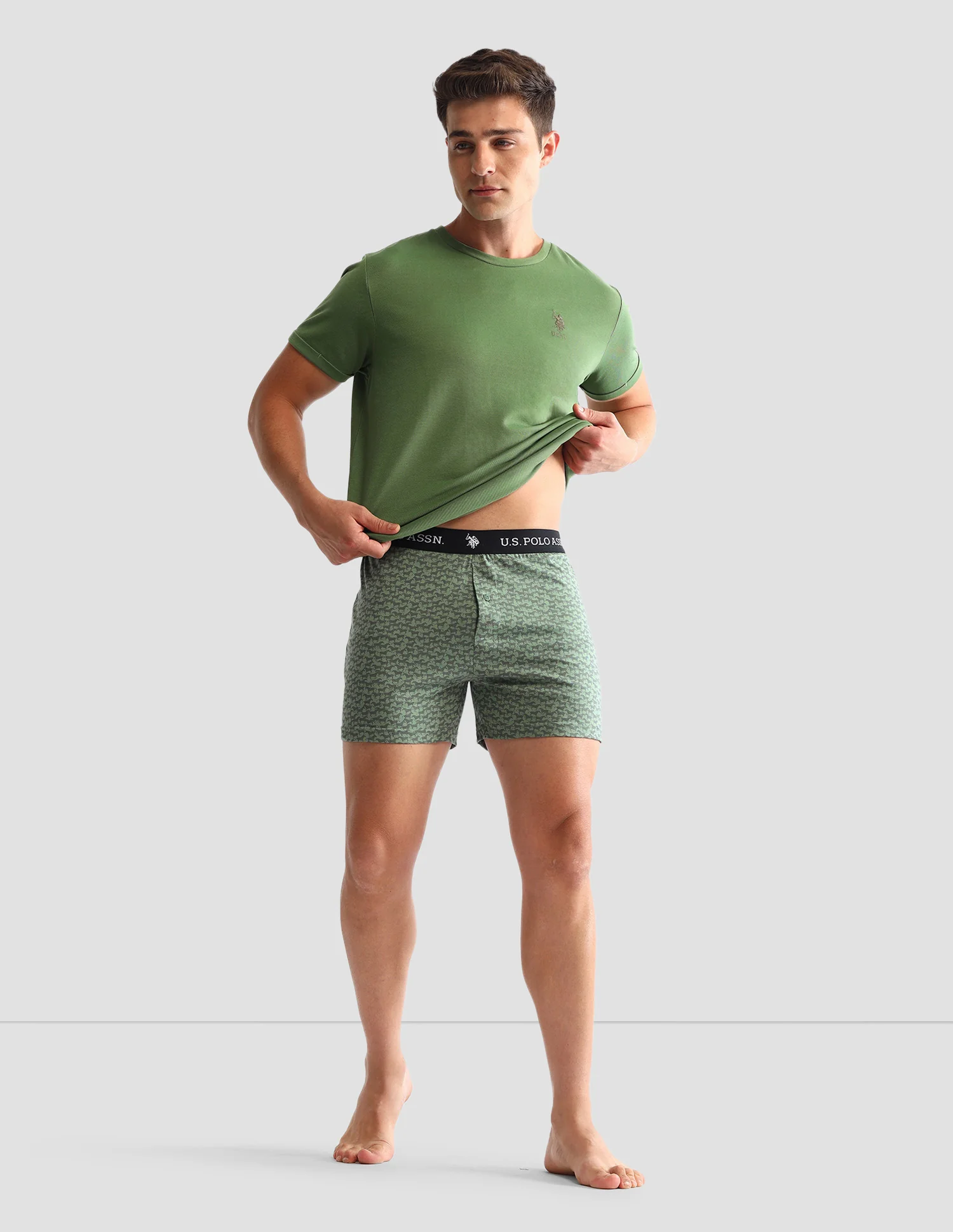 Printed Cotton OEX09 Boxers - Pack Of 2 - Image 3