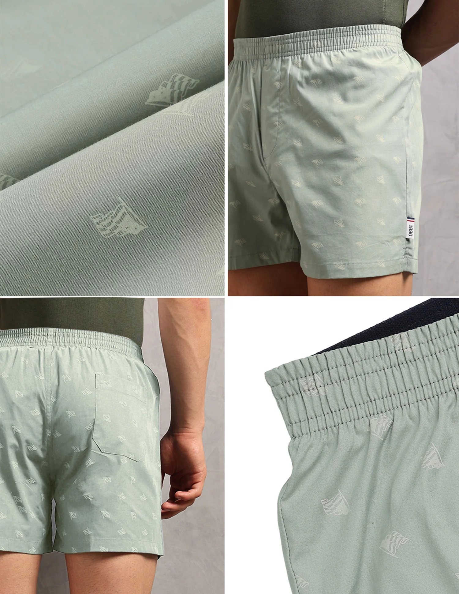 Printed Cotton OEX12 Boxers - Pack Of 1 - Image 10