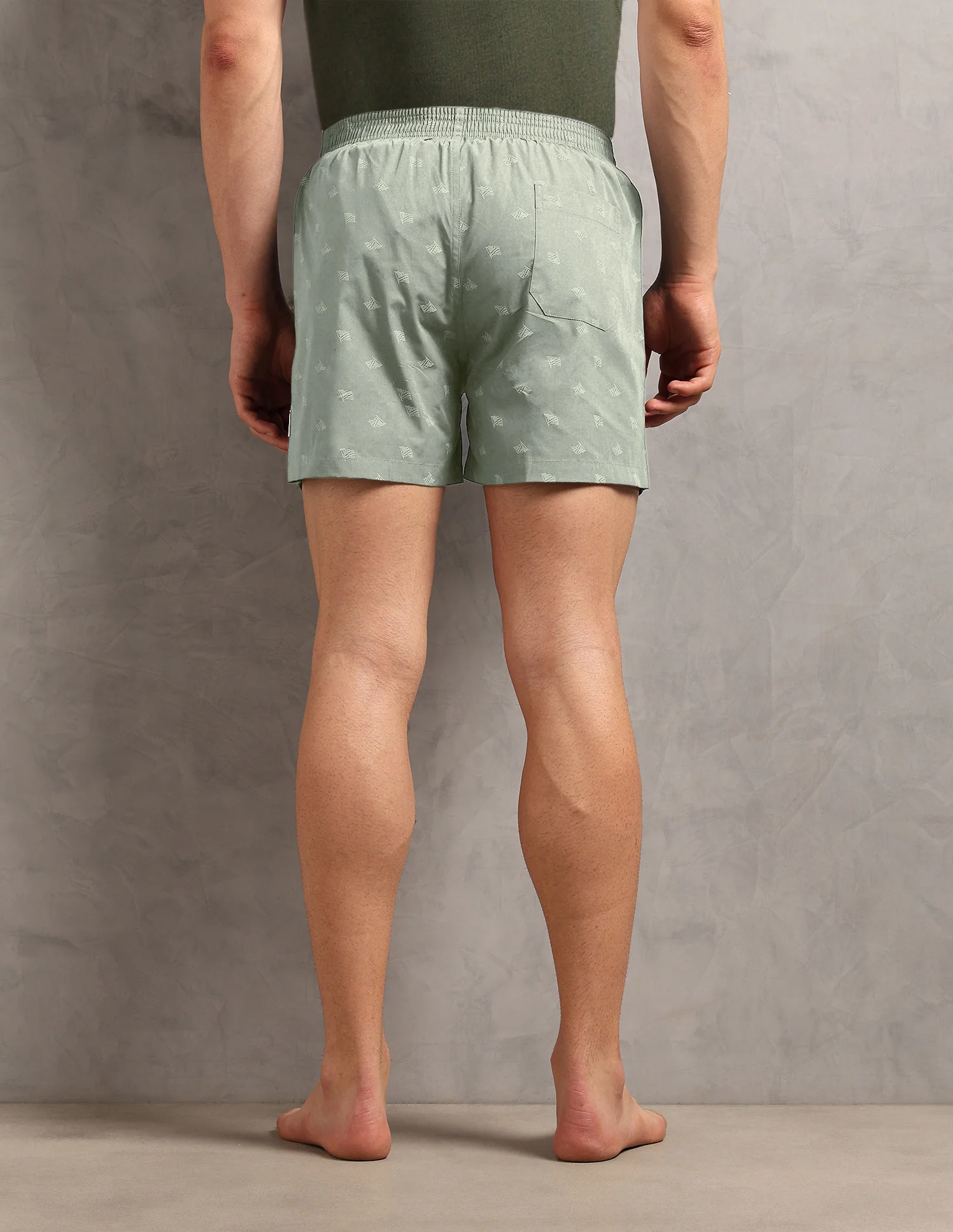 Printed Cotton OEX12 Boxers - Pack Of 1 - Image 5