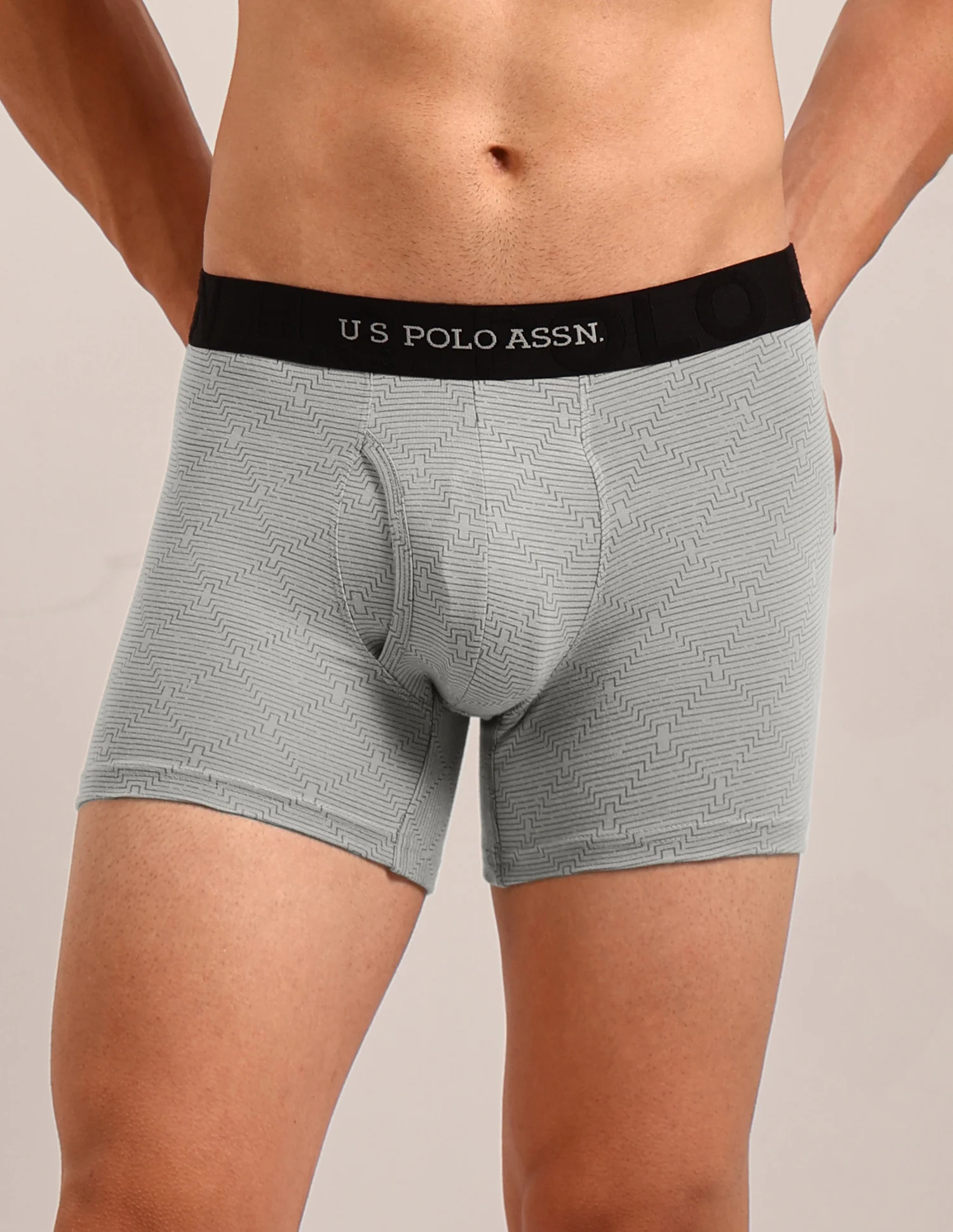 Printed Cotton Stretch Essential OET22 Long Trunk - Pack Of 2 - Image 5