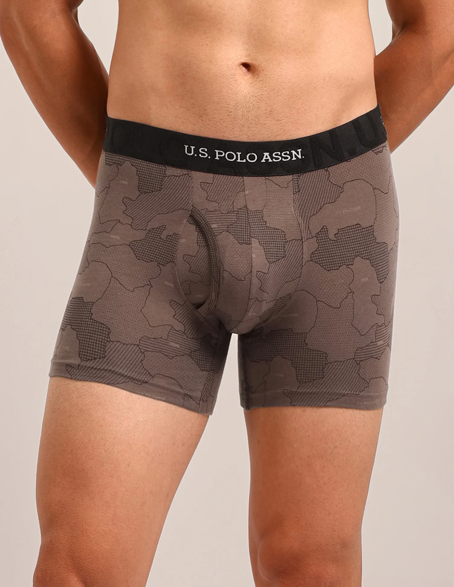 Printed Cotton Stretch Essential OET22 Long Trunk - Pack Of 2 - Image 5