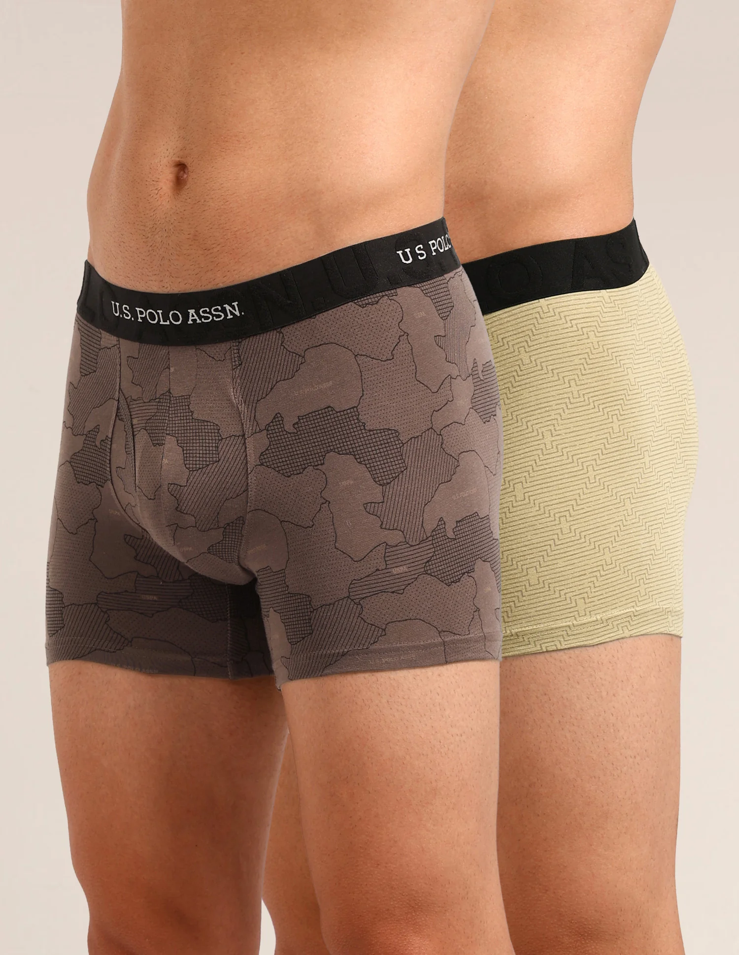 Printed Cotton Stretch Essential OET22 Long Trunk - Pack Of 2 - Image 8