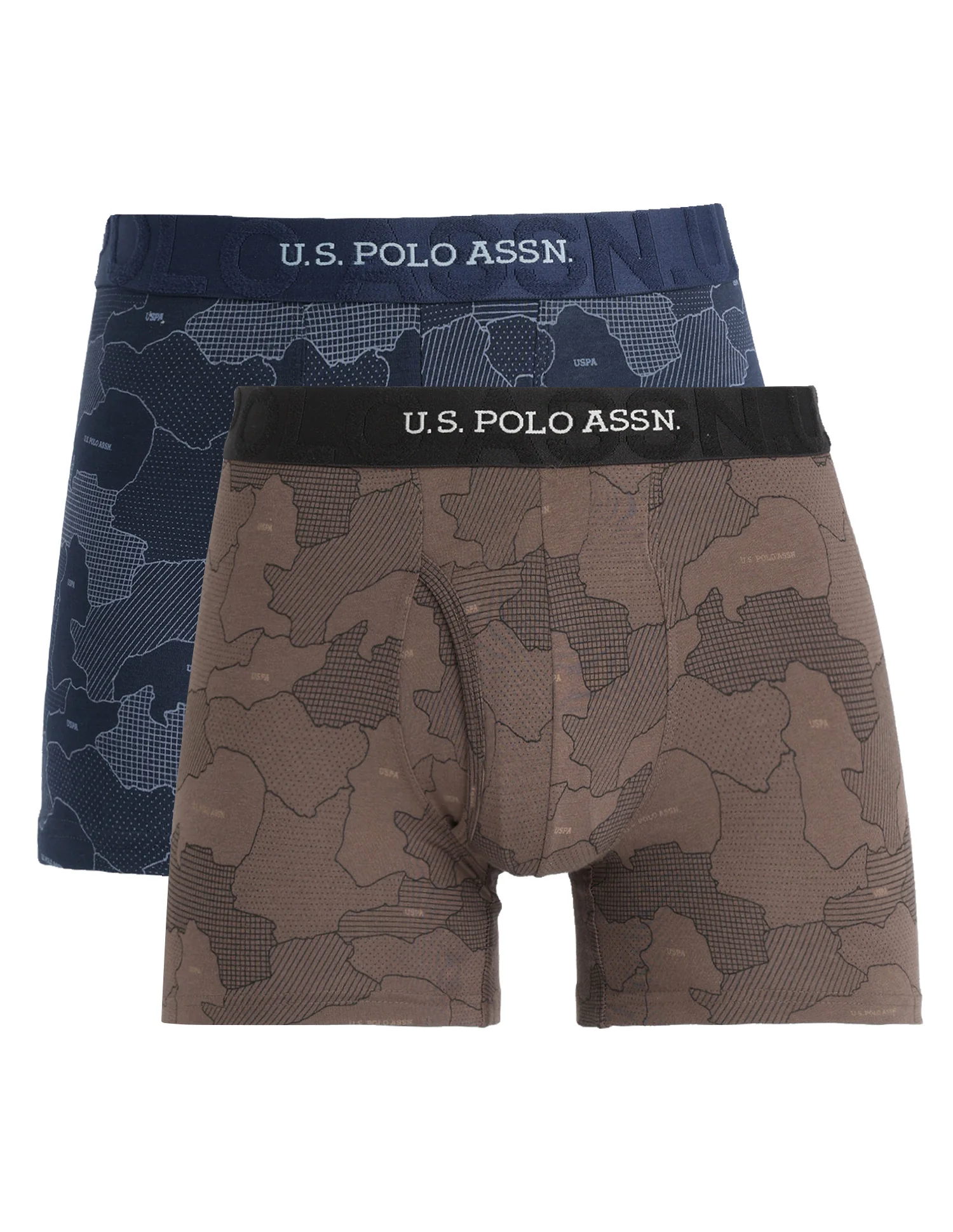 Printed Cotton Stretch Essential OET22 Long Trunk - Pack Of 2 - Image 12