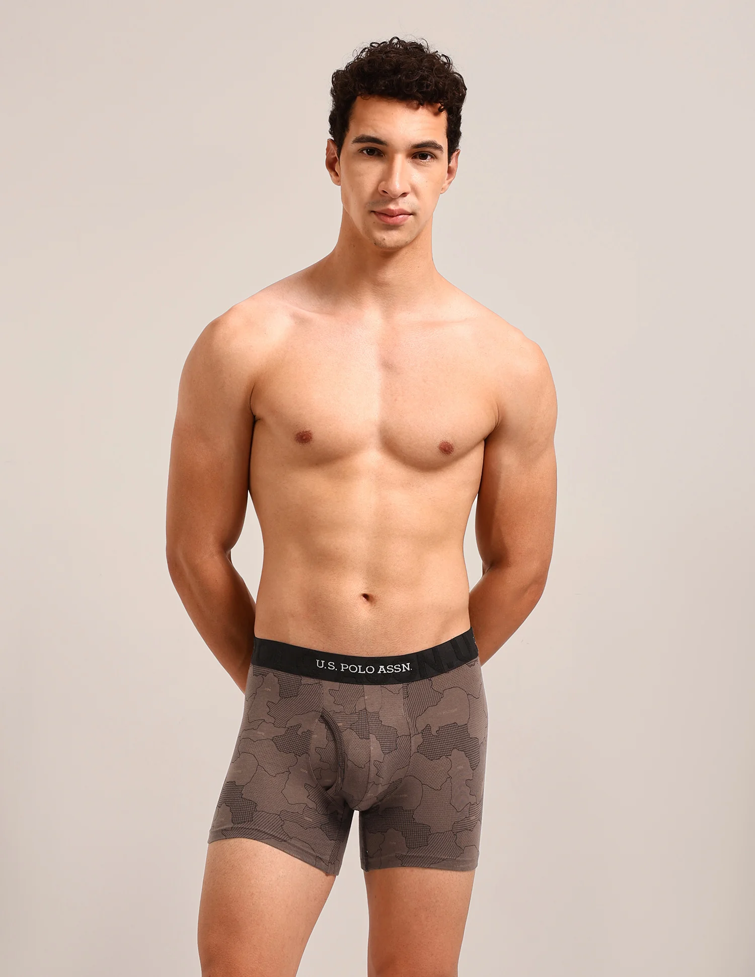 Printed Cotton Stretch Essential OET22 Long Trunk - Pack Of 2 - Image 4
