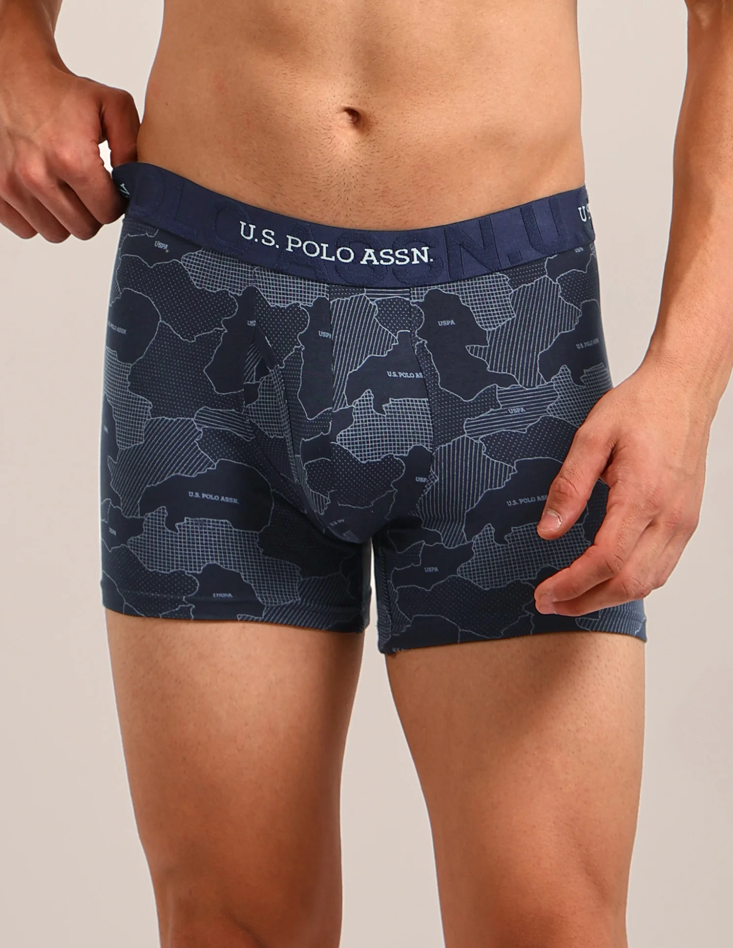 Printed Cotton Stretch Essential OET22 Long Trunk - Pack Of 2 - Image 5