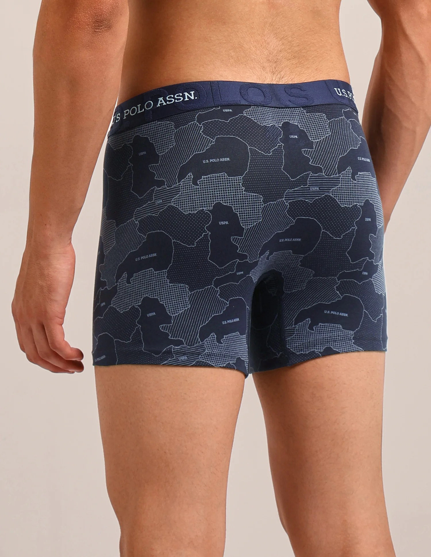 Printed Cotton Stretch Essential OET22 Long Trunk - Pack Of 2 - Image 6