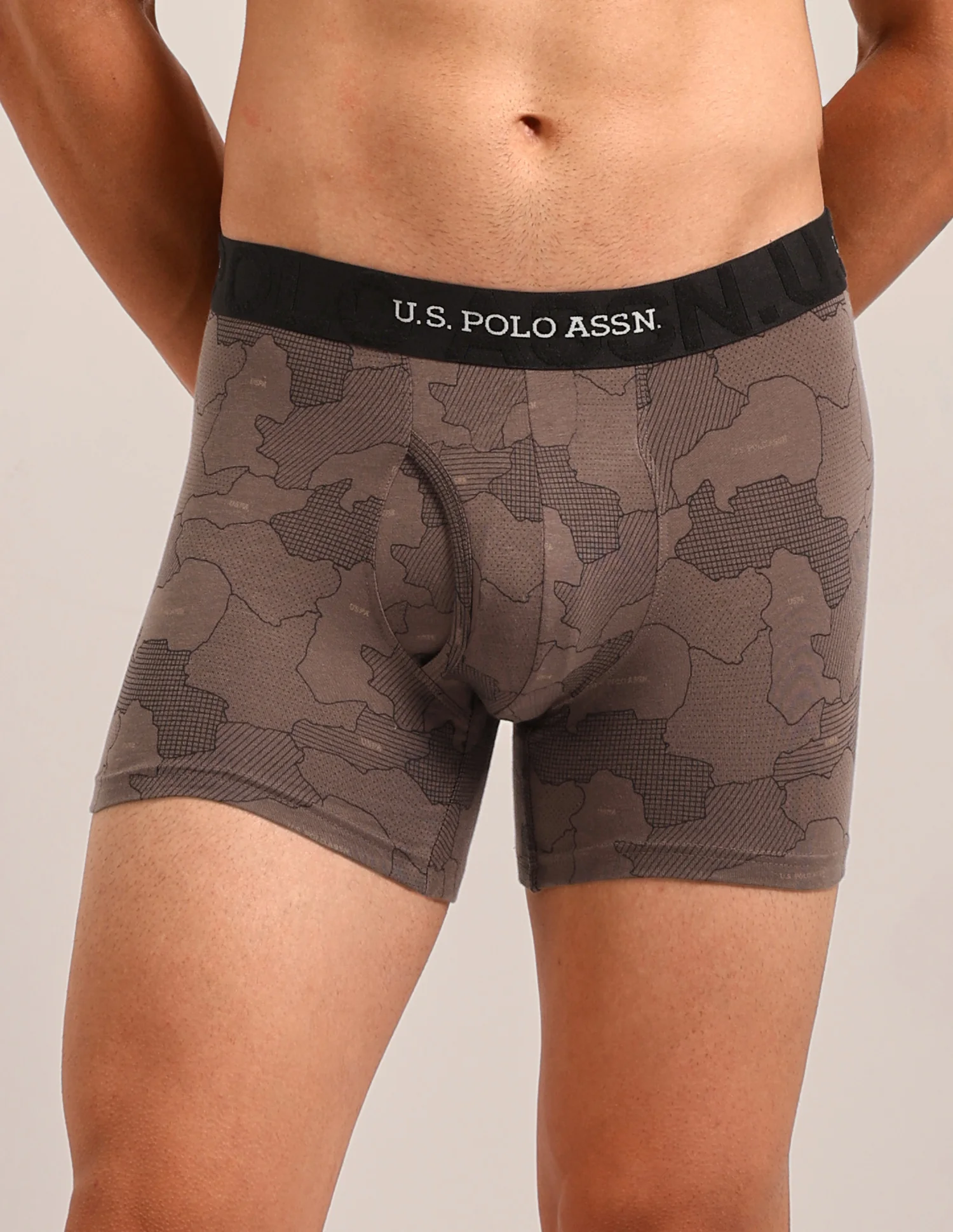 Printed Cotton Stretch Essential OET22 Long Trunk - Pack Of 2 - Image 7