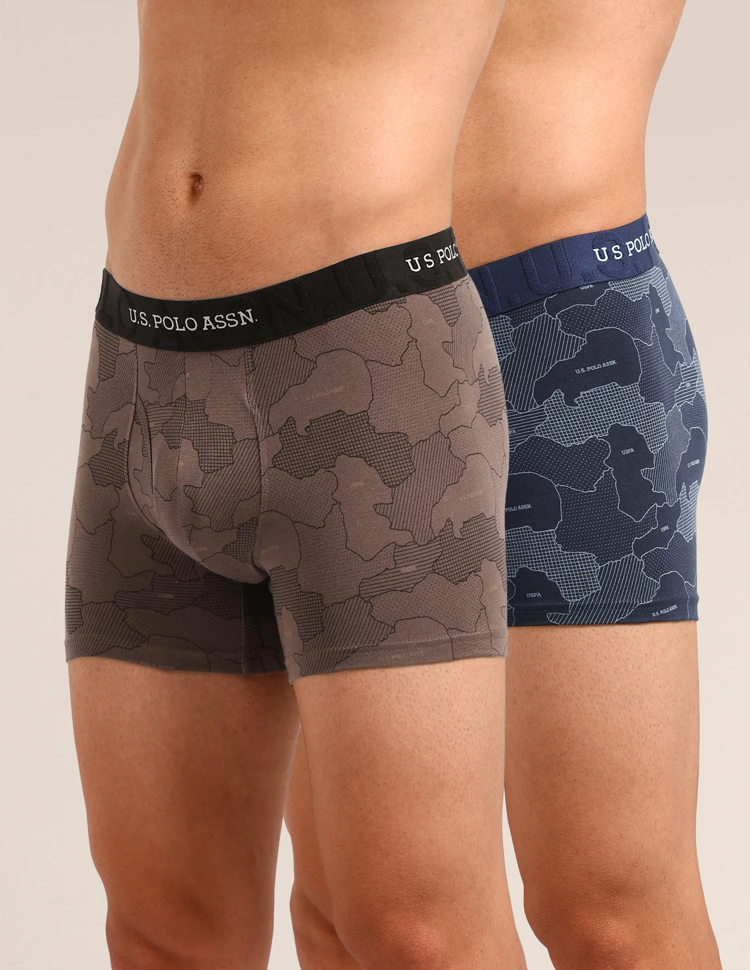 Printed Cotton Stretch Essential OET22 Long Trunk - Pack Of 2 - Image 8