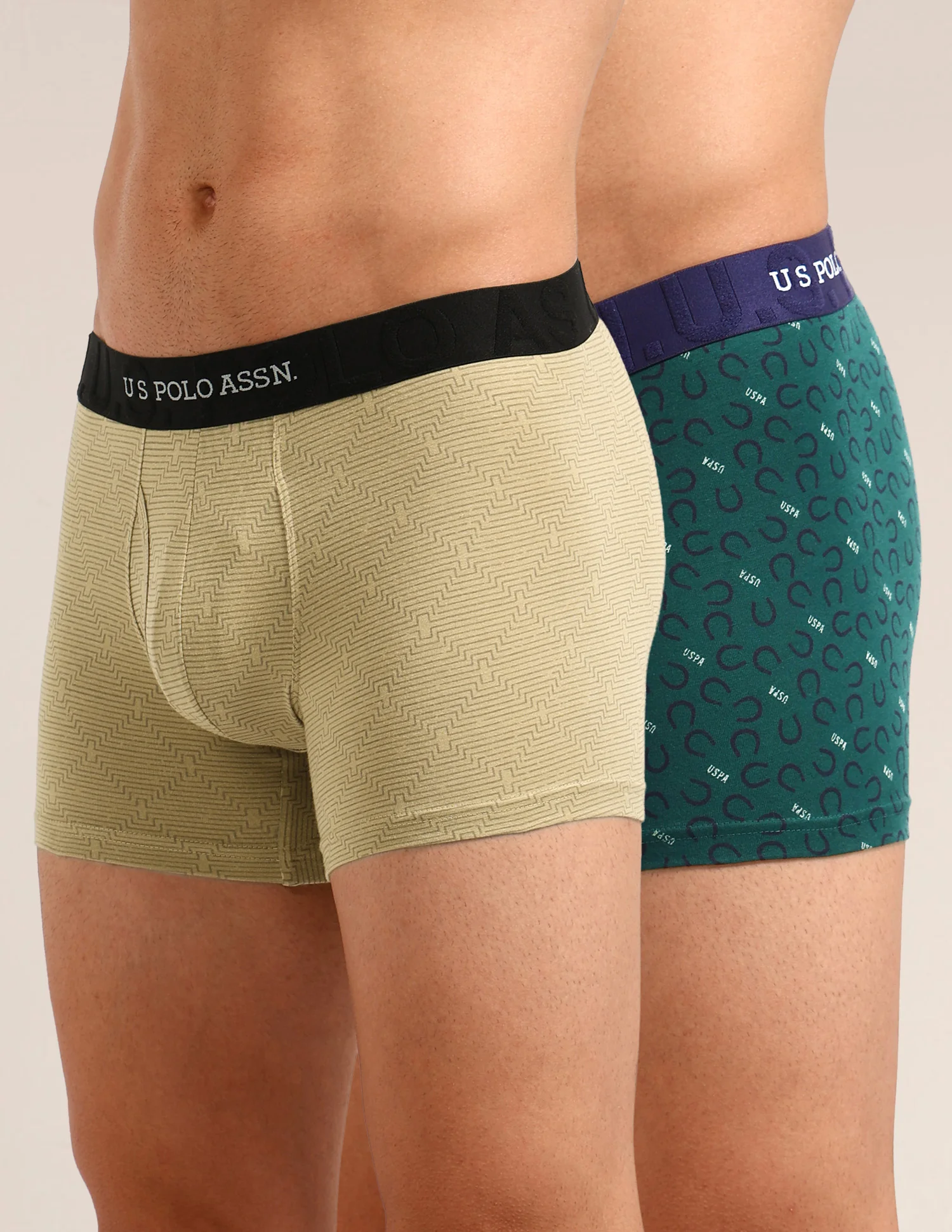 Printed Cotton Stretch Essential OET22 Long Trunk - Pack Of 2 - Image 8