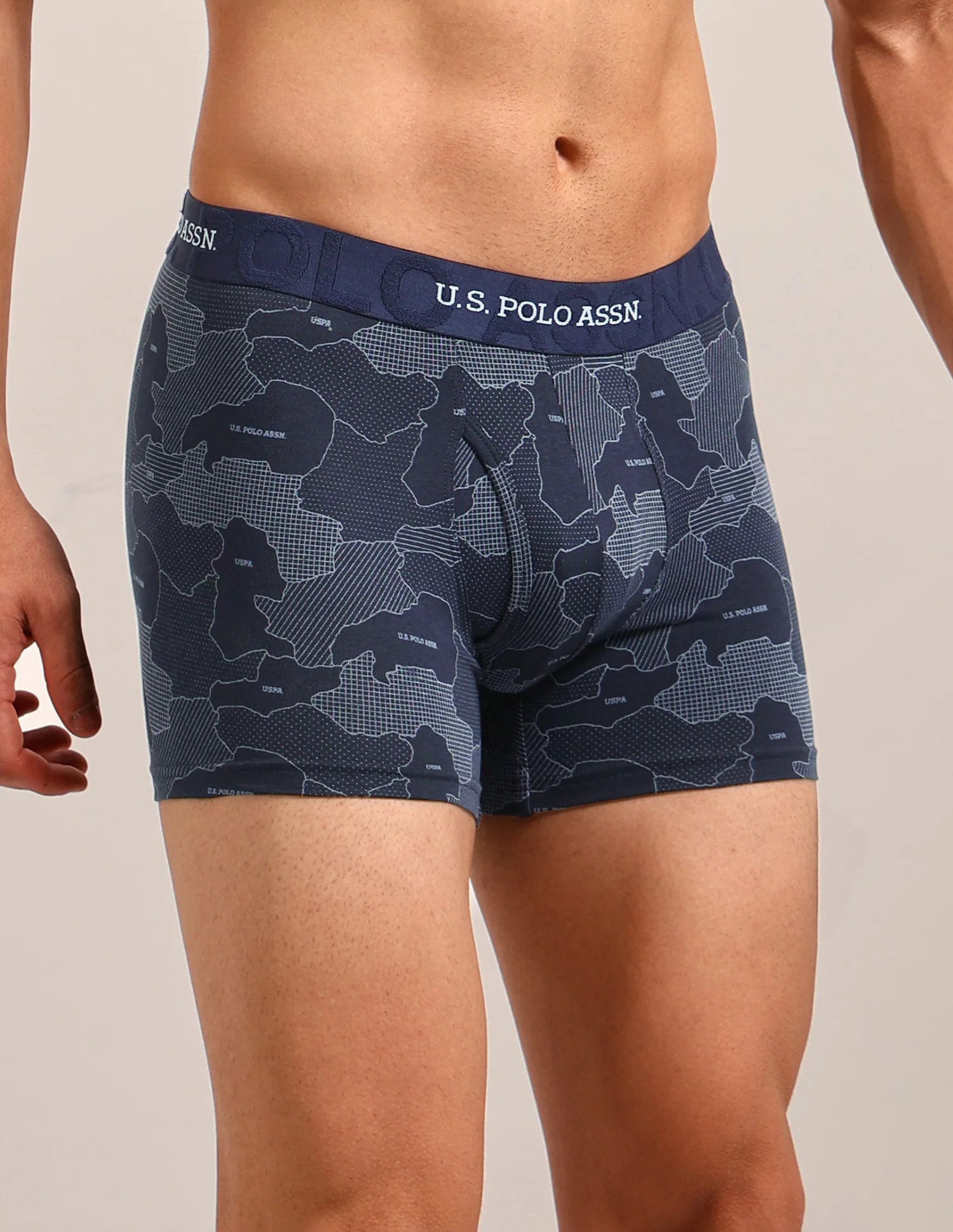 Printed Cotton Stretch Essential OET22 Long Trunk - Pack Of 2 - Image 7
