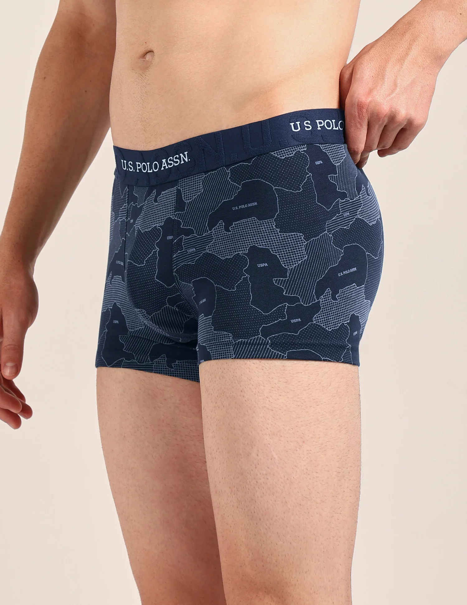 Printed Cotton Stretch Essential OET23 Trunk - Pack Of 2 - Image 5