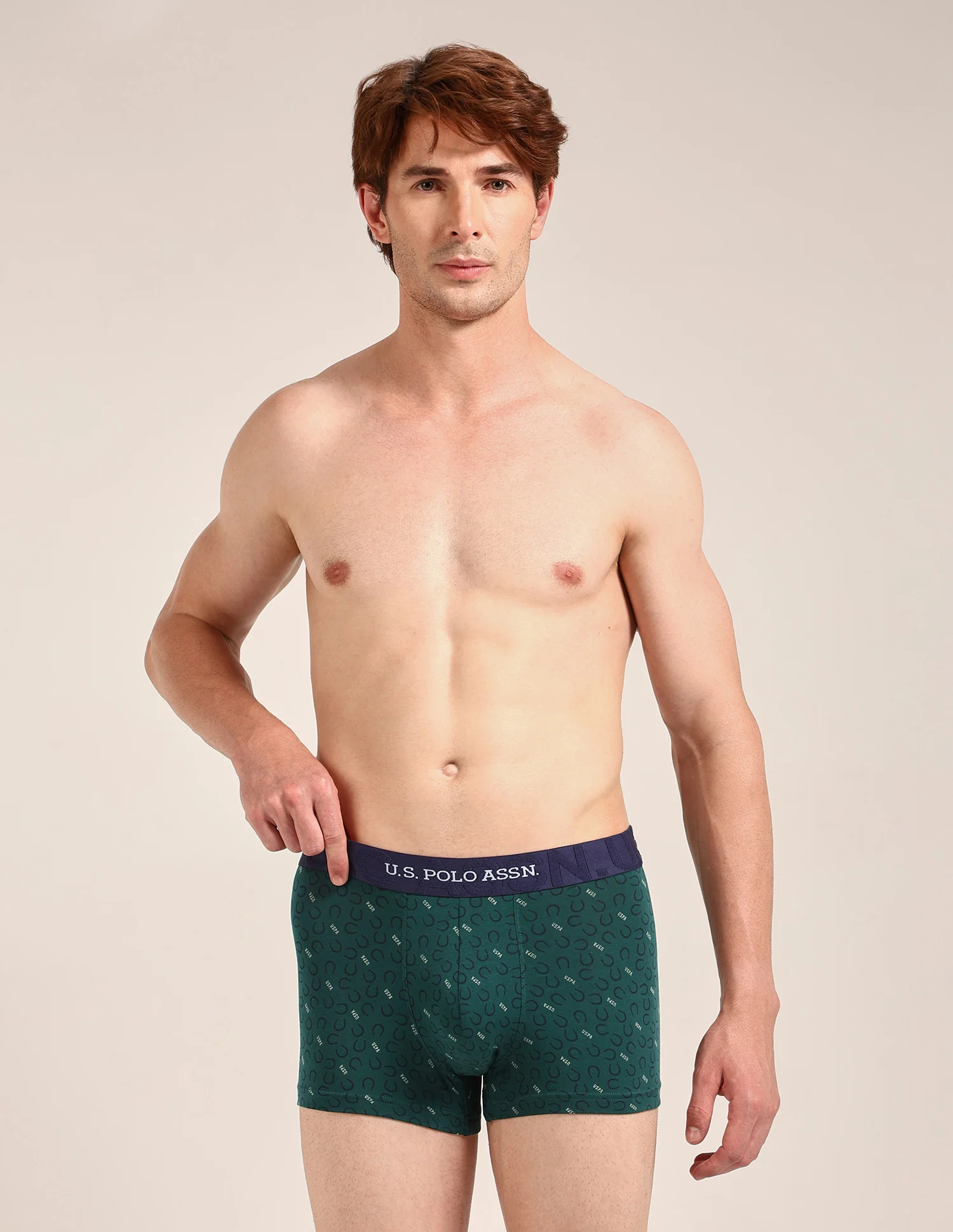 Printed Cotton Stretch Essential OET23 Trunk - Pack Of 2 - Image 4