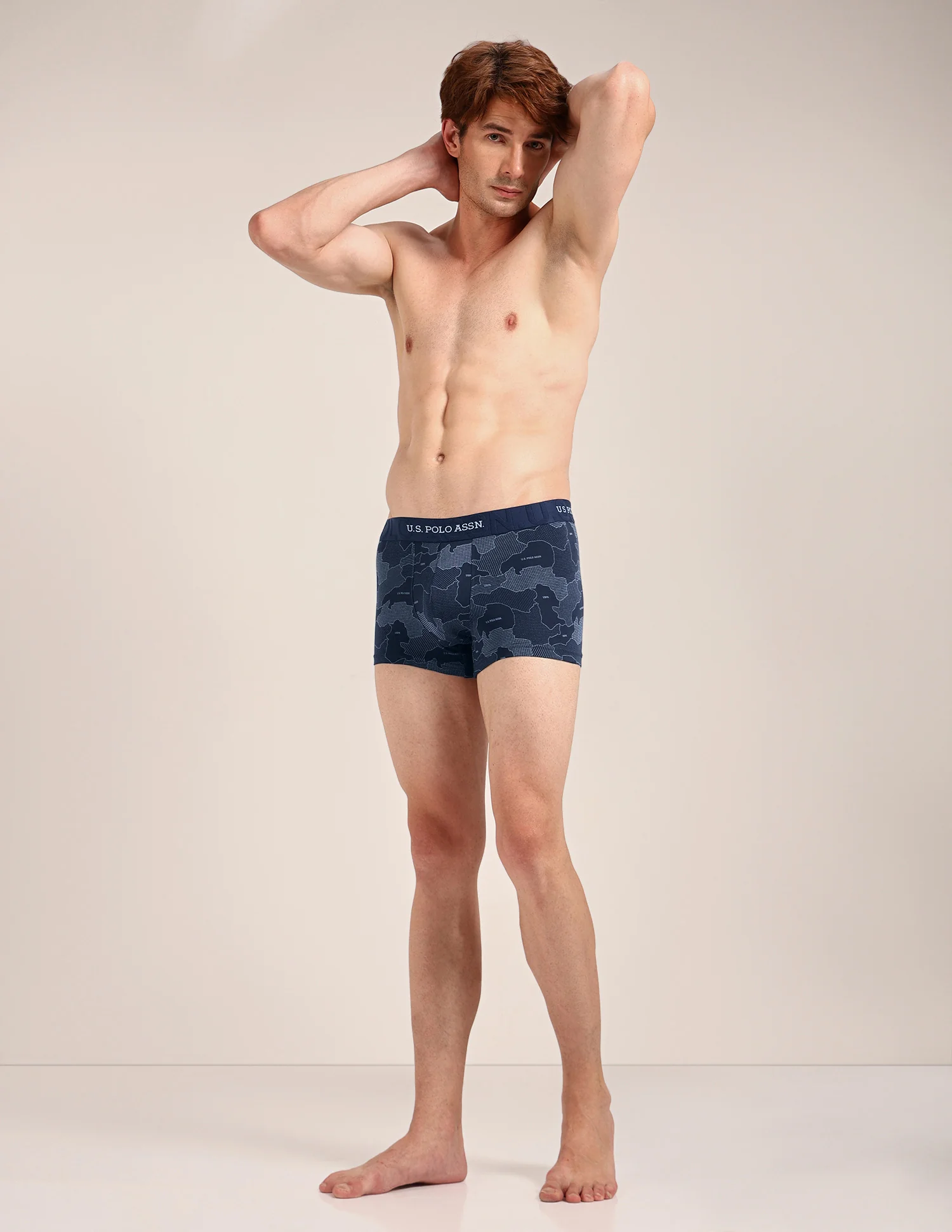 Printed Cotton Stretch Essential OET23 Trunk - Pack Of 2 - Image 3