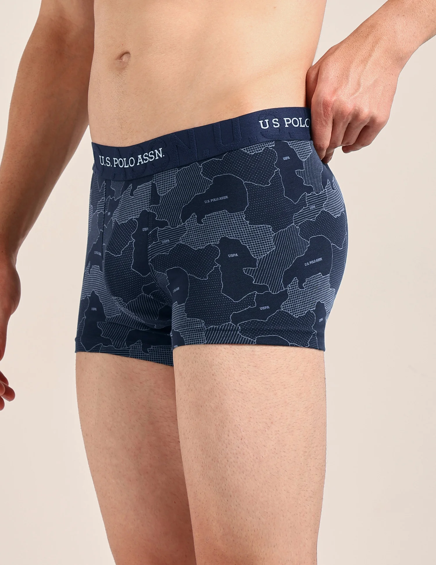 Printed Cotton Stretch Essential OET23 Trunk - Pack Of 2 - Image 5
